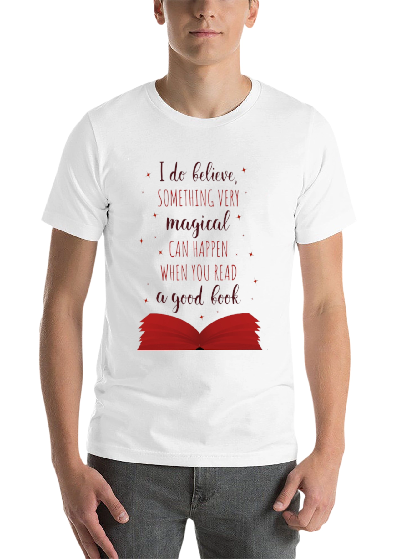 Black Magical Reads T-Shirt - Book Lover Tee view 14