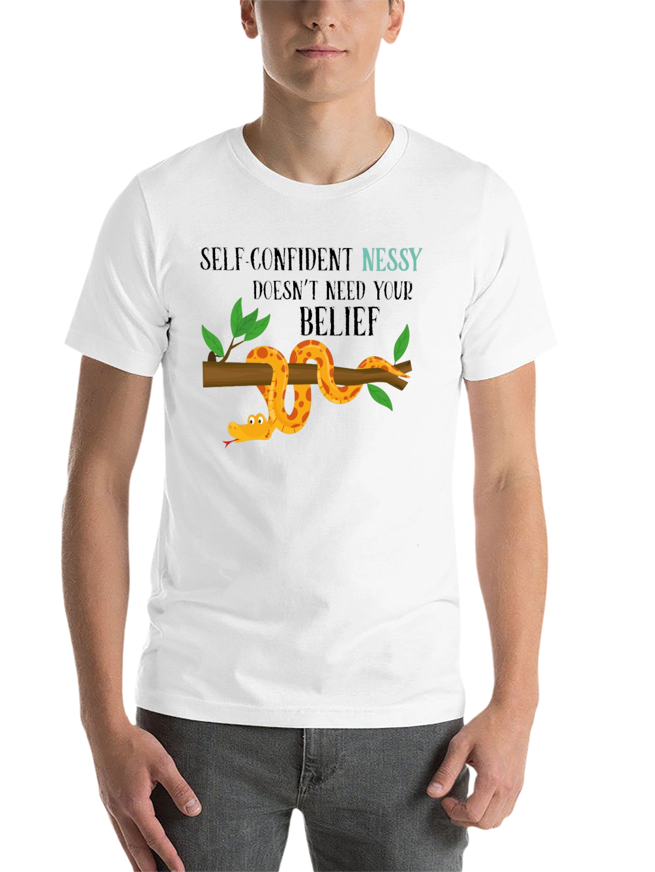 Black Self-Confident Nessy T-Shirt view 14