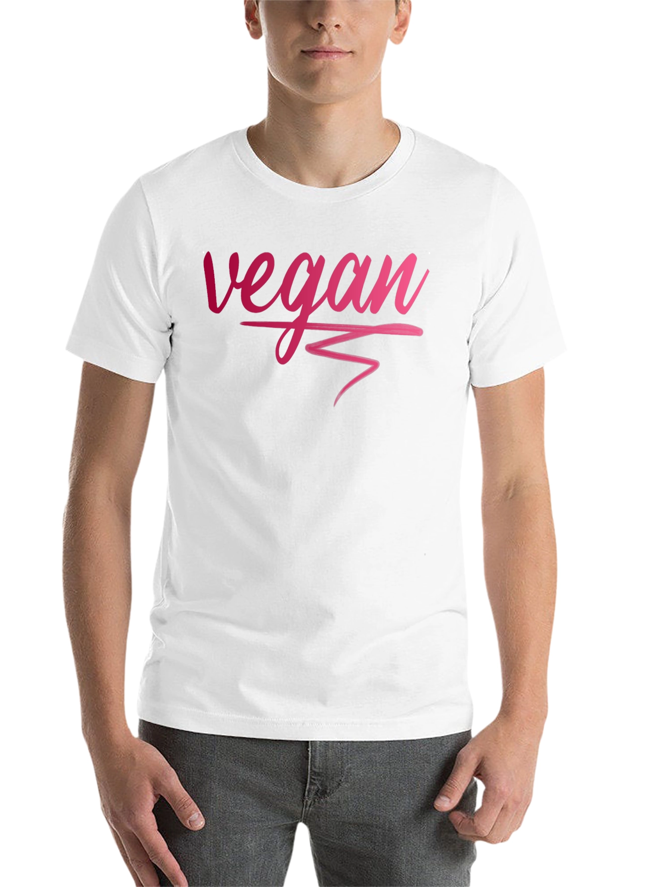 Black Vegan Graphic Tee - Stylish and Sustainable view 14
