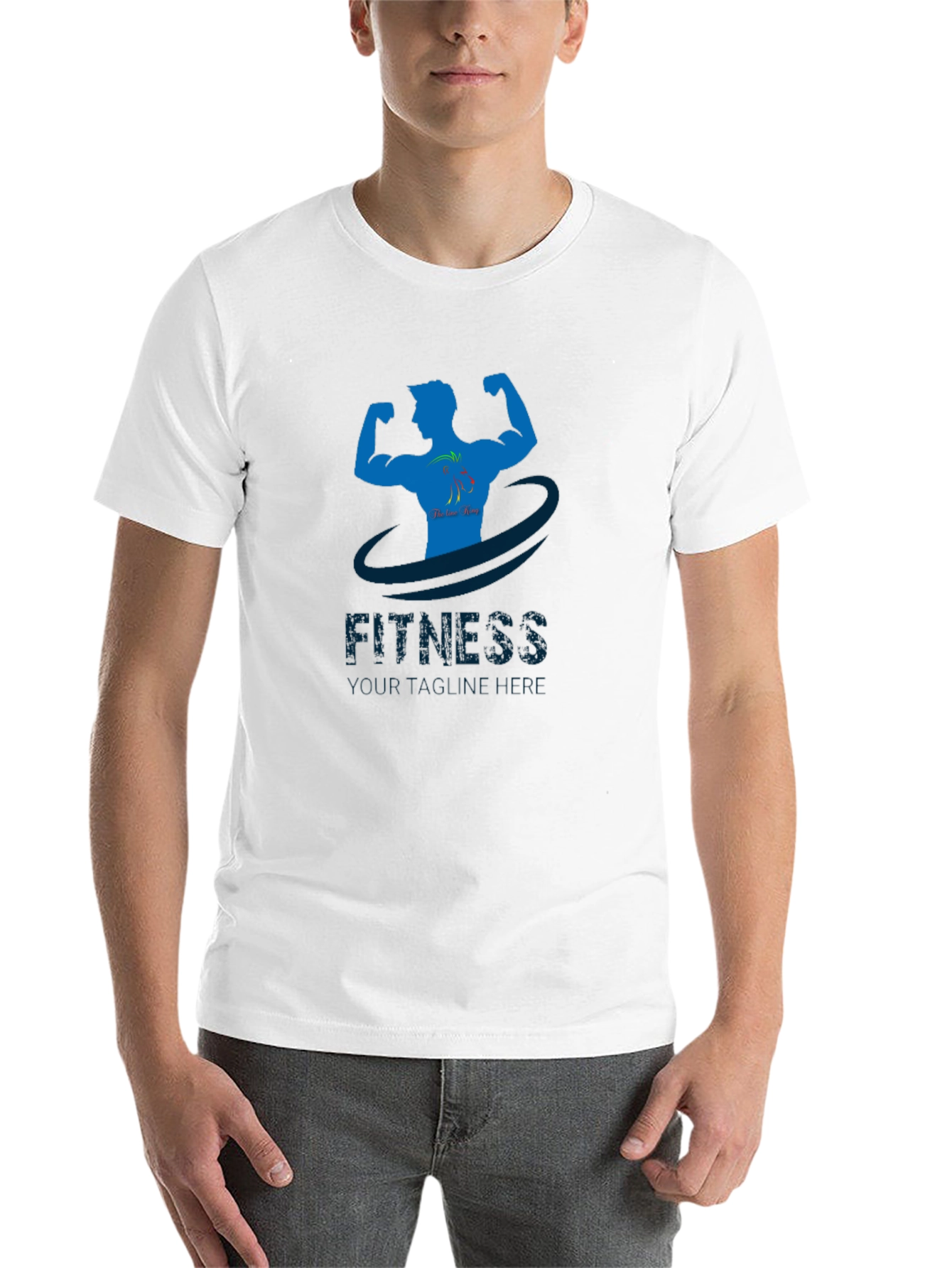 Black Fitness Motivation T-Shirt - Gym Workout Apparel view 14