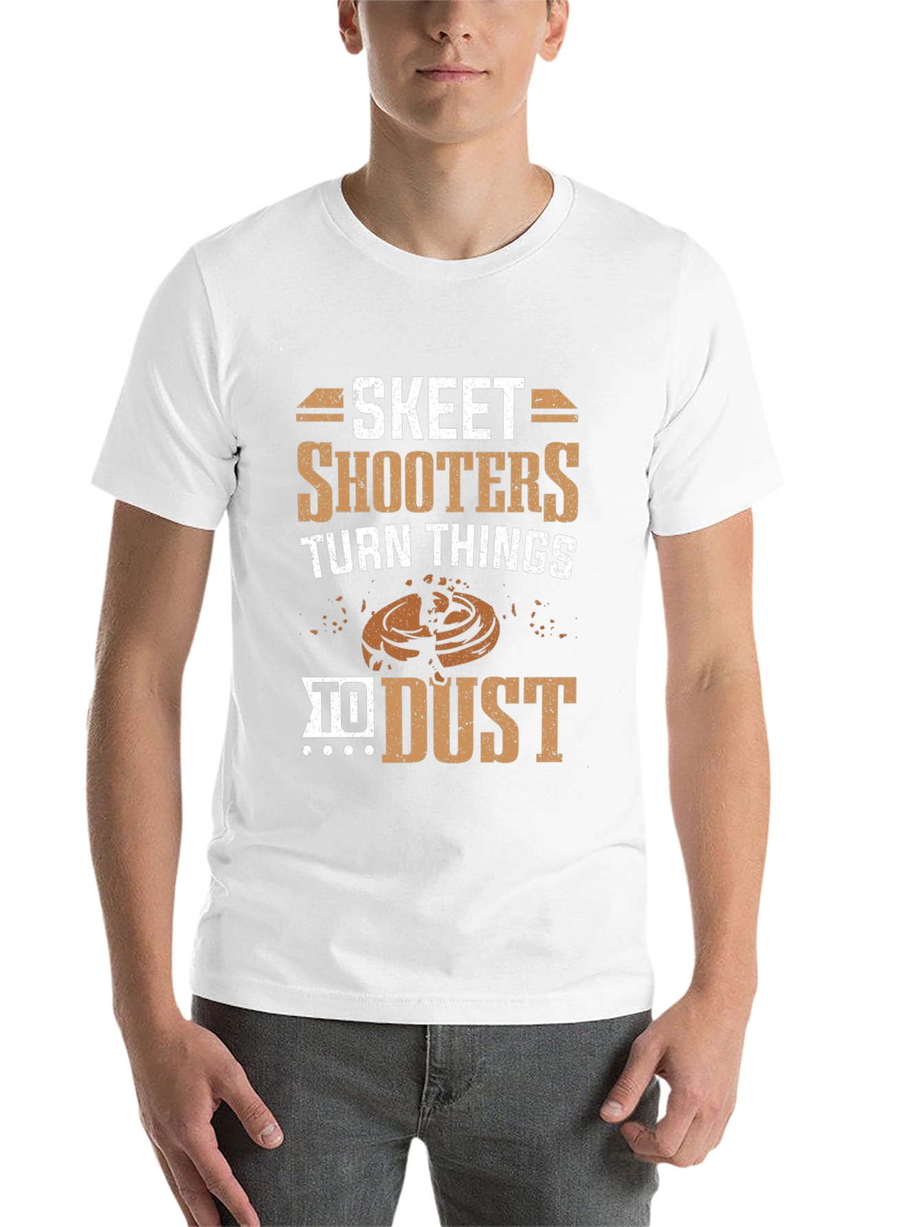 Black Skeet Shooters Turn Things to Dust T-Shirt view 14