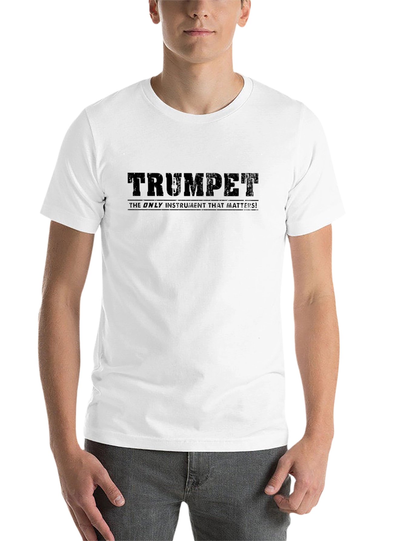 Black Trumpet - The Only Instrument That Matters! Black T-Shirt view 14