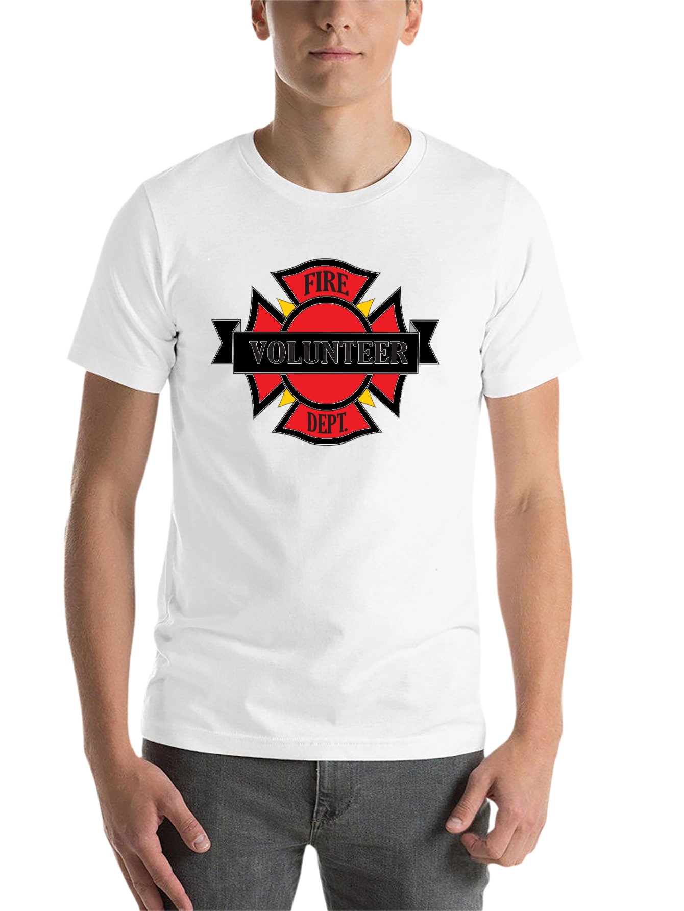 Black Volunteer Fire Dept. T-Shirt view 14