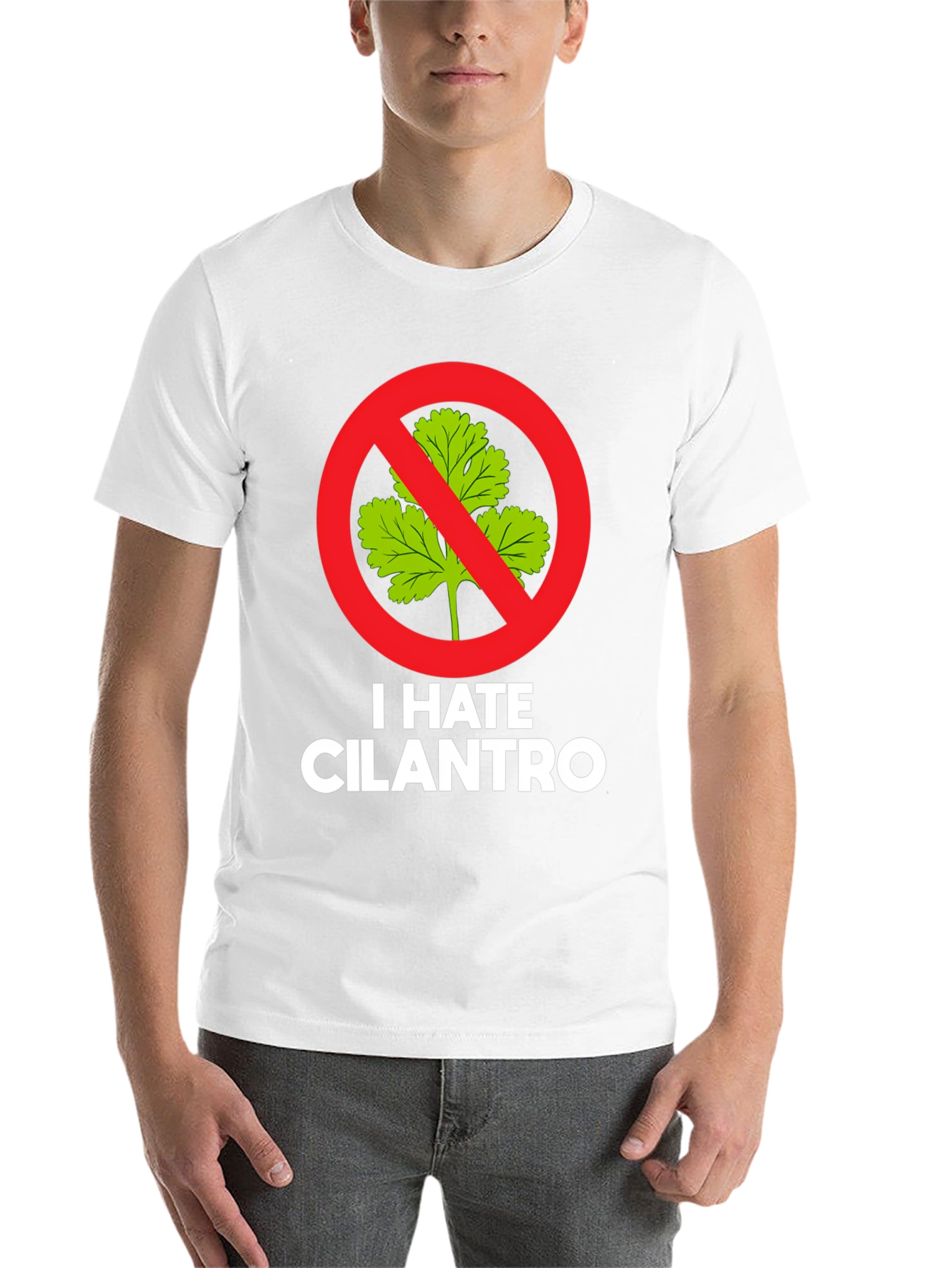 Black I Hate Cilantro Graphic Tee view 14