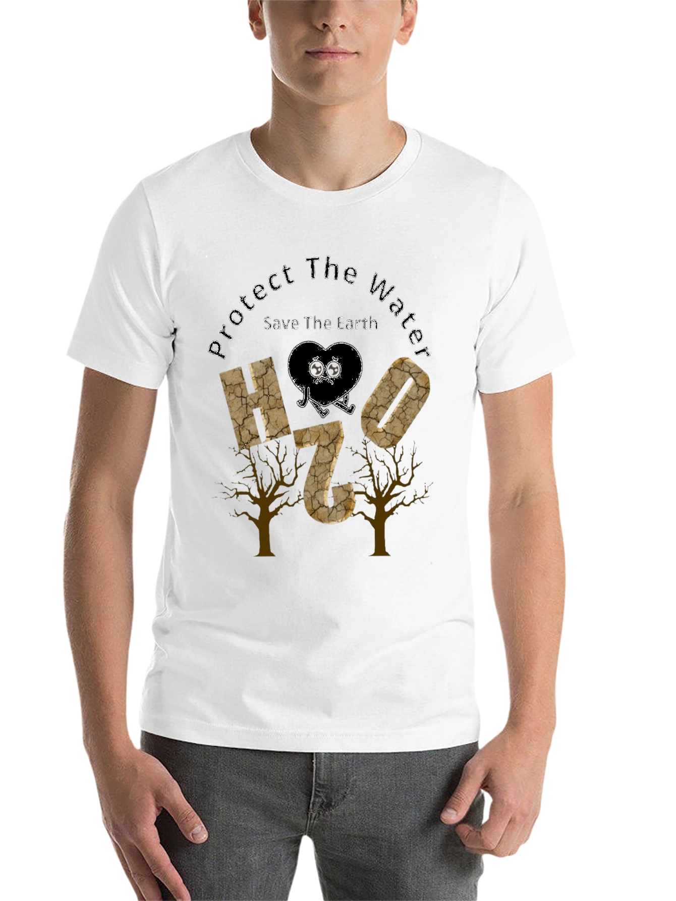 Black Protect Our Water T-Shirt view 14