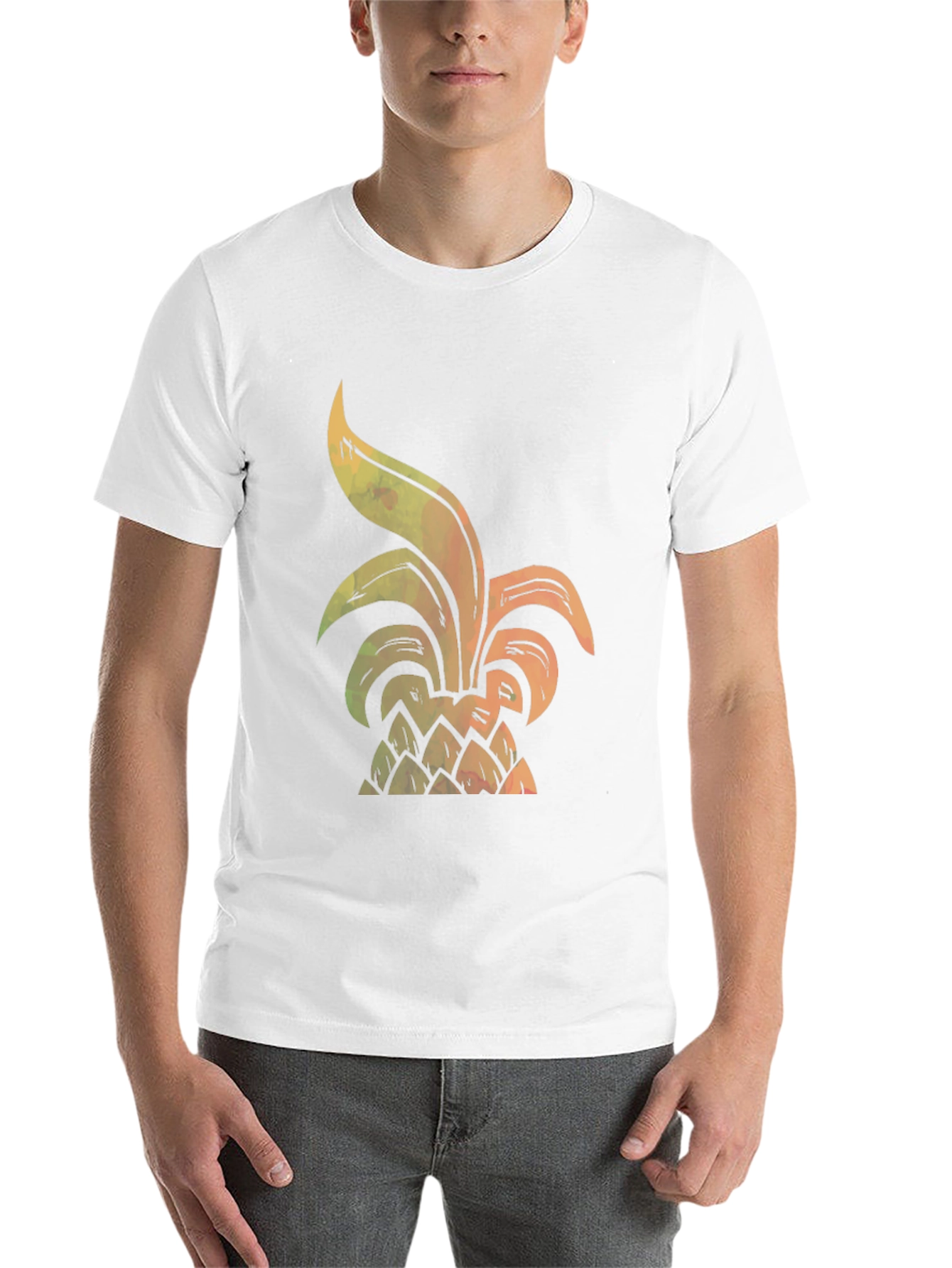 Black Pineapple Graphic Tee - Tropical Vibes view 14