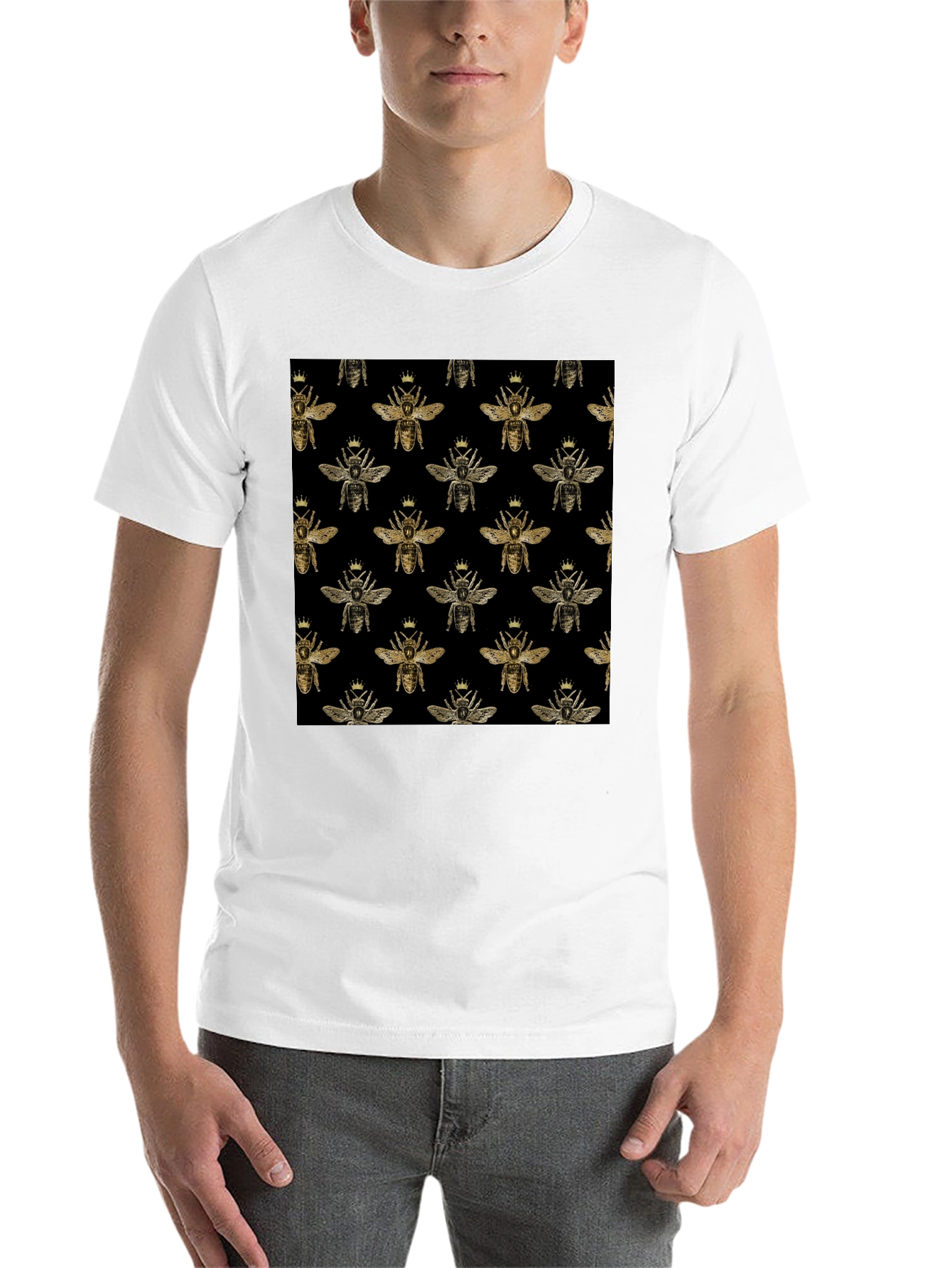Black Black Bee Crown Graphic Tee view 14