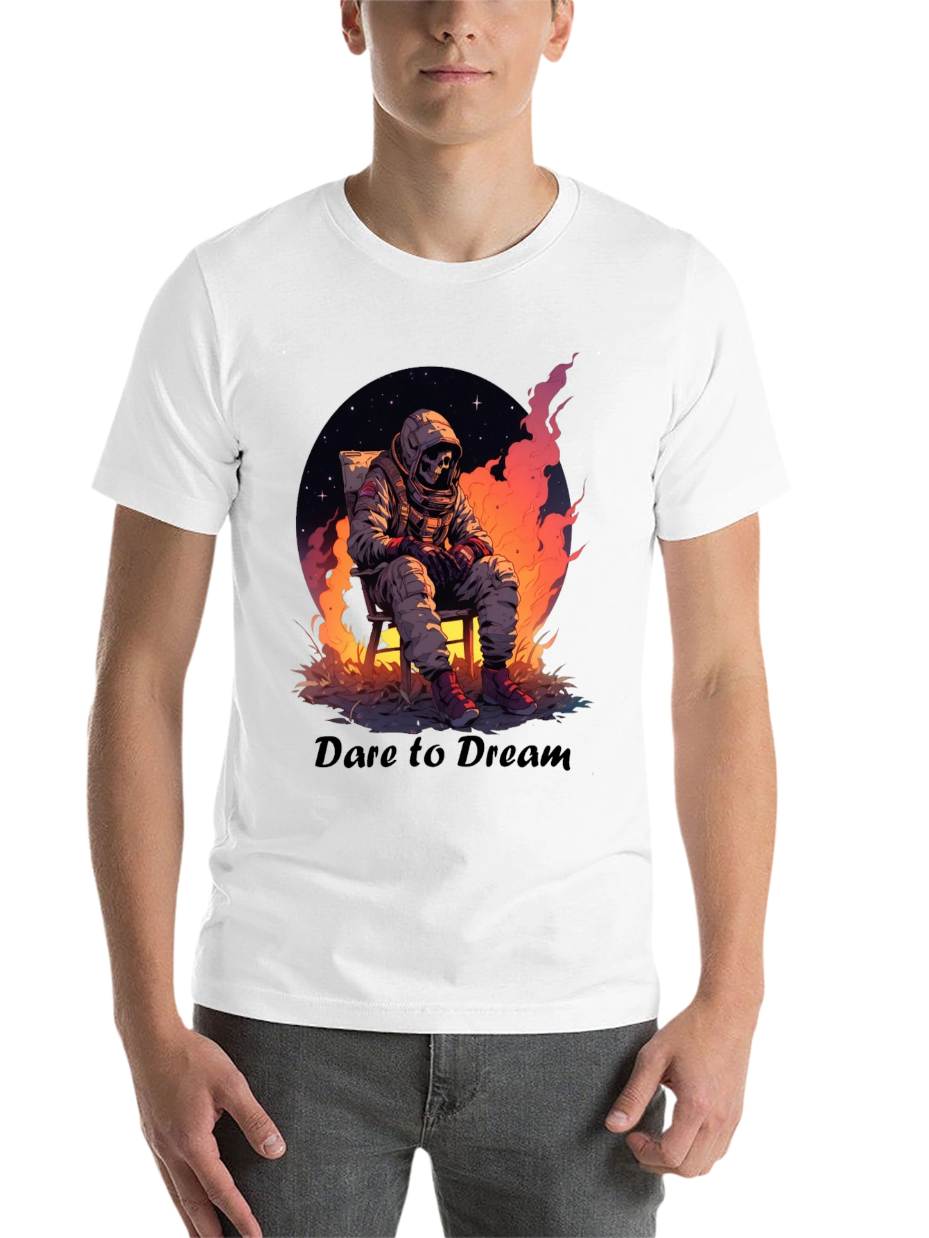 Black Dare to Dream Graphic T-Shirt view 14