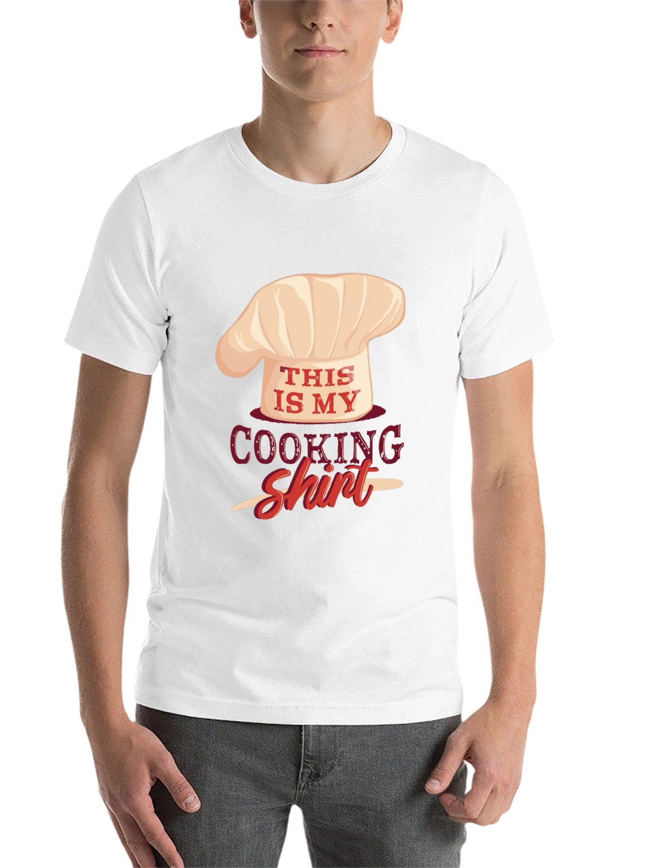 Black This Is My Cooking Shirt - Chef Hat Graphic Tee view 14