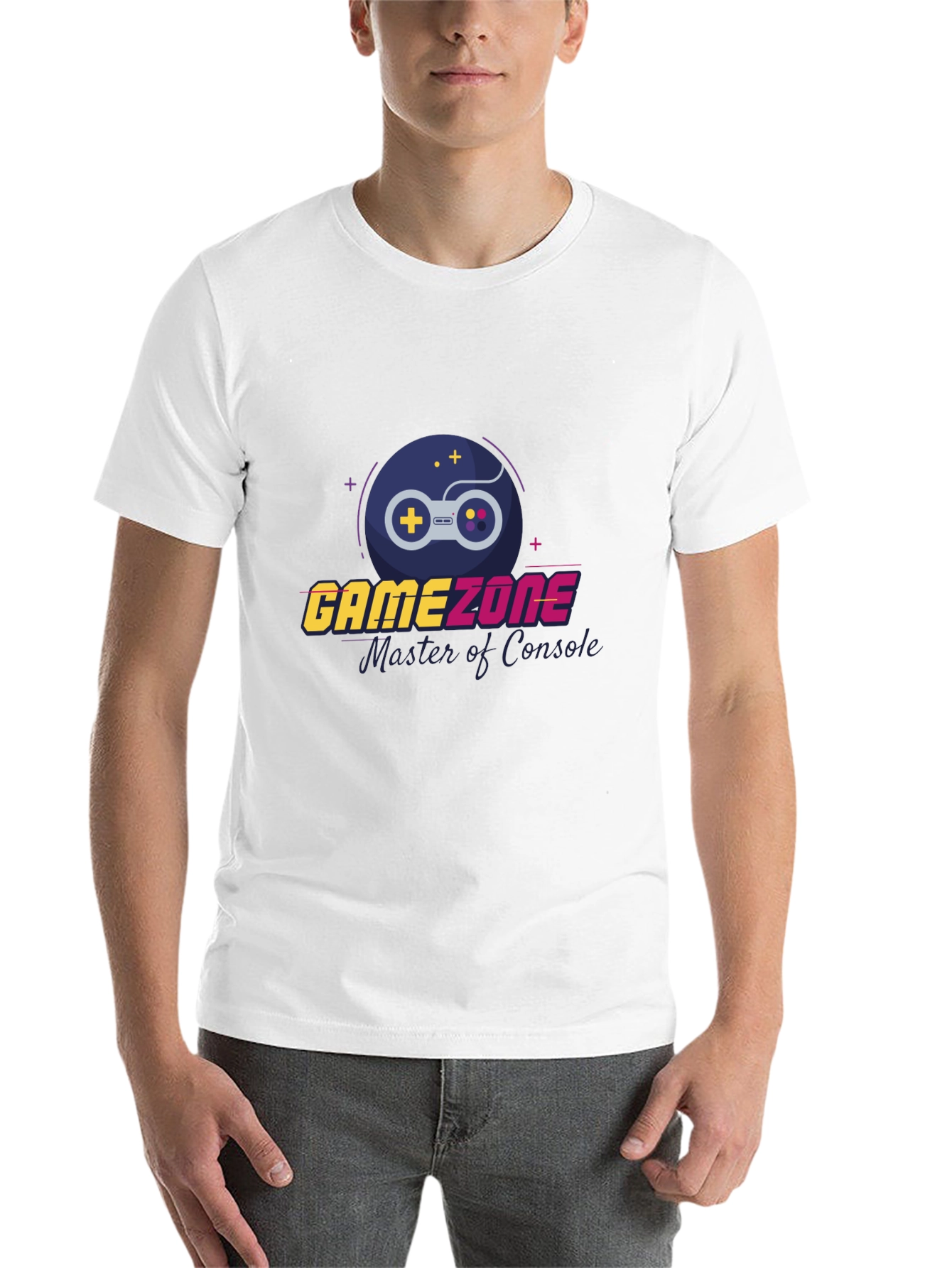 Black Game Zone T-Shirt - Gamer Style view 14