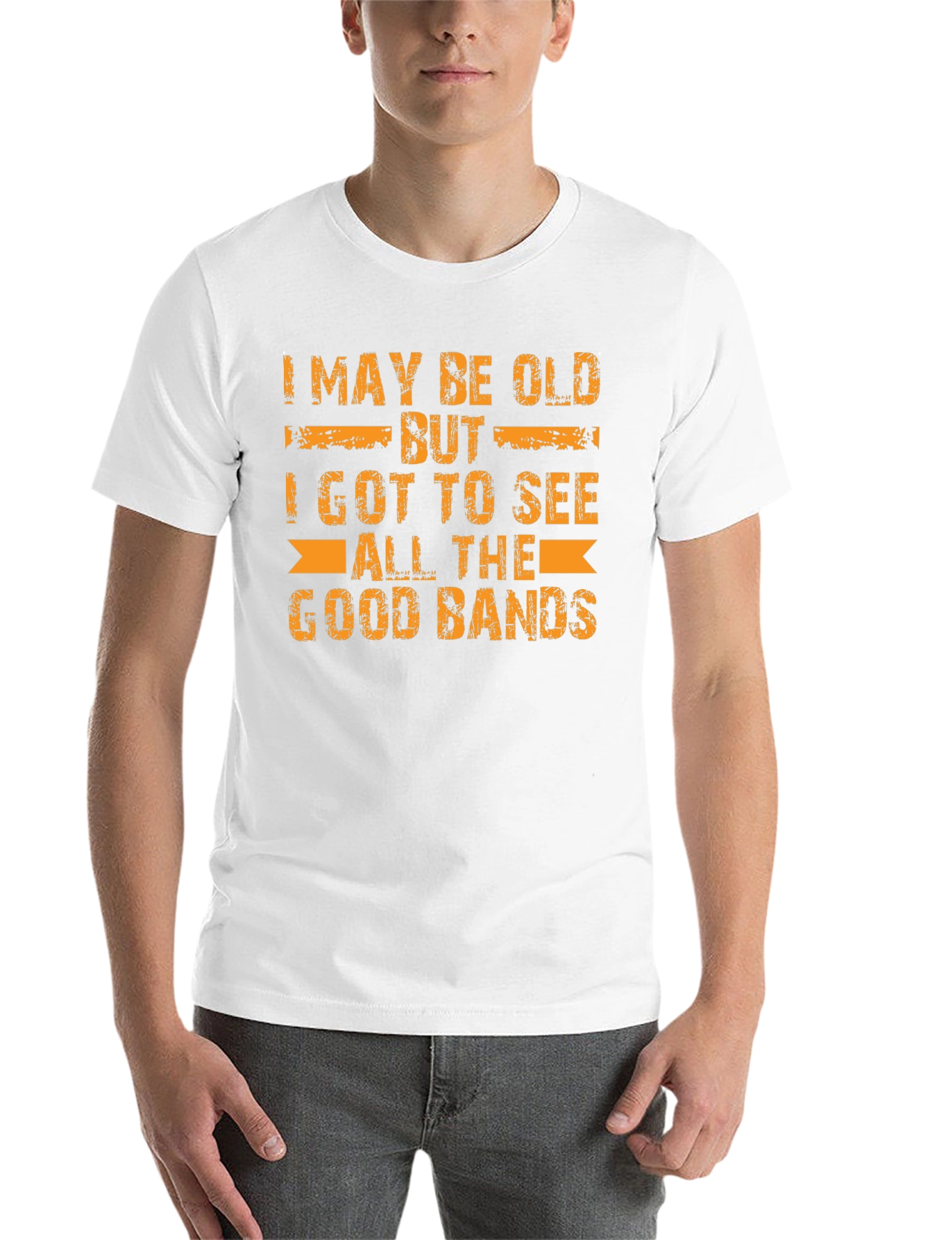 Black I May Be Old T-Shirt view 14