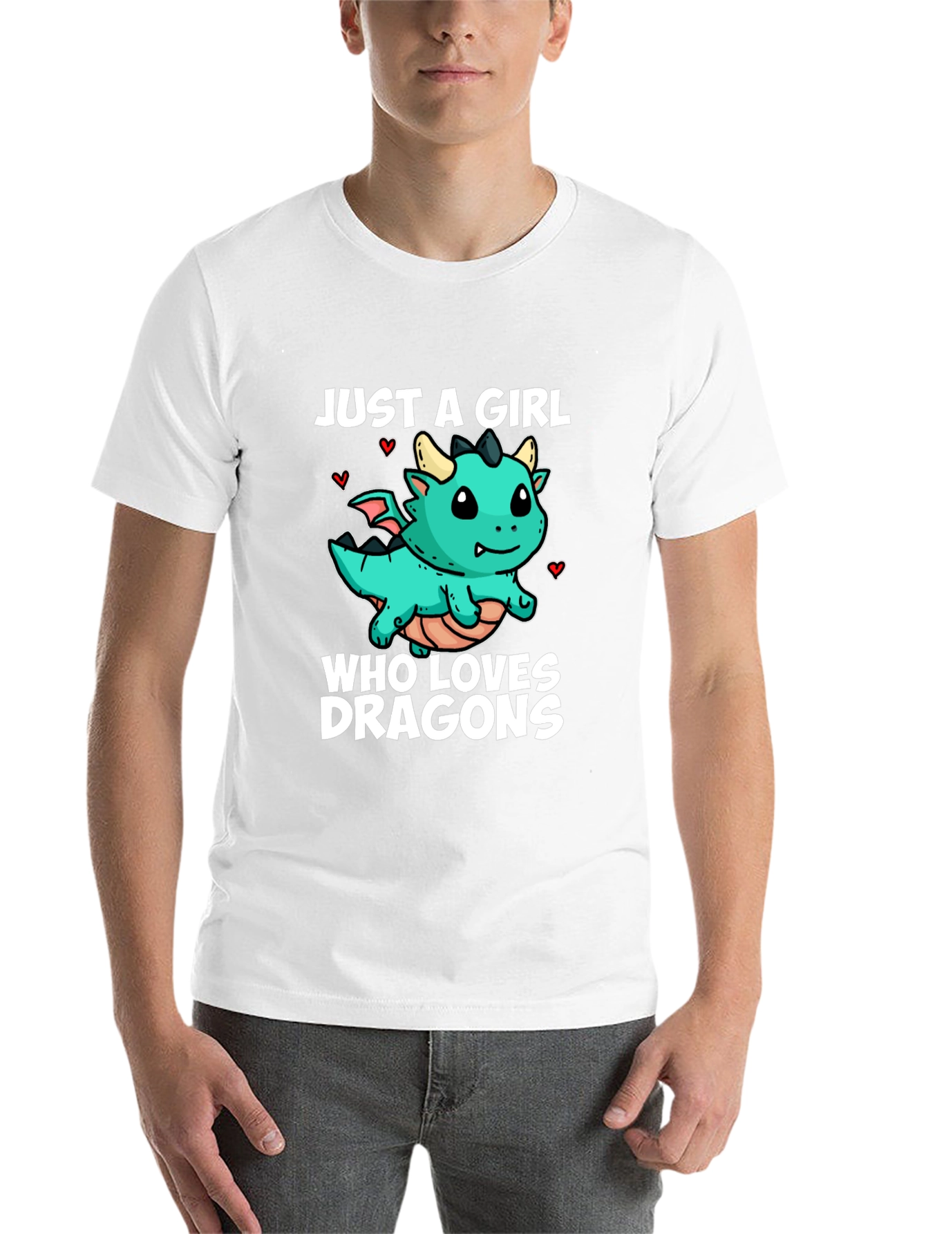 Black Girl Dragon Lover Black T-Shirt view 14