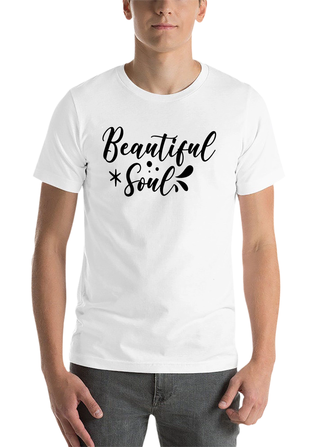 Black Beautiful Soul Black Graphic Tee view 14
