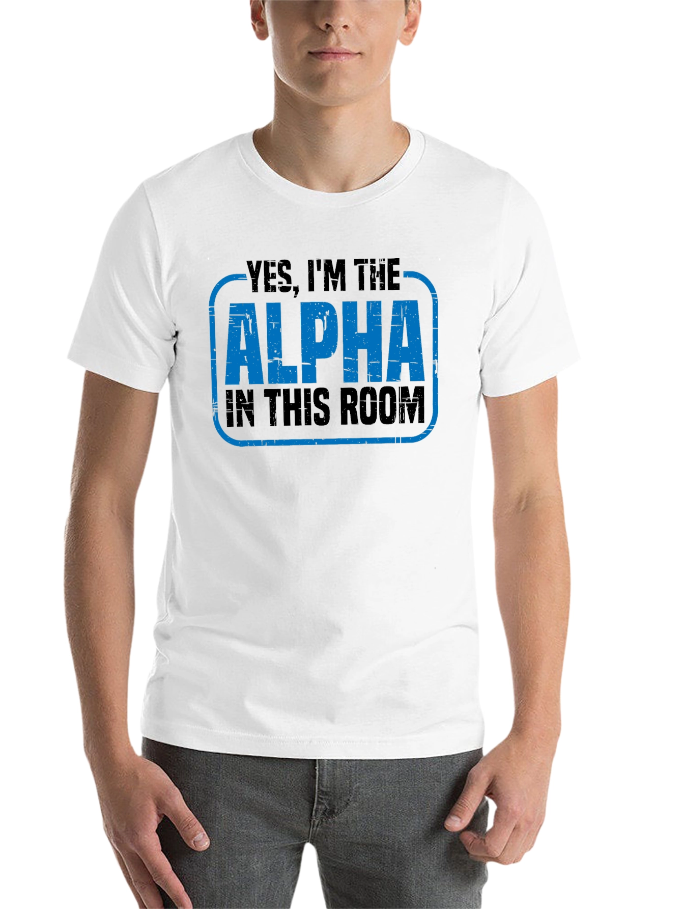 Black Alpha In This Room Graphic T-Shirt view 14