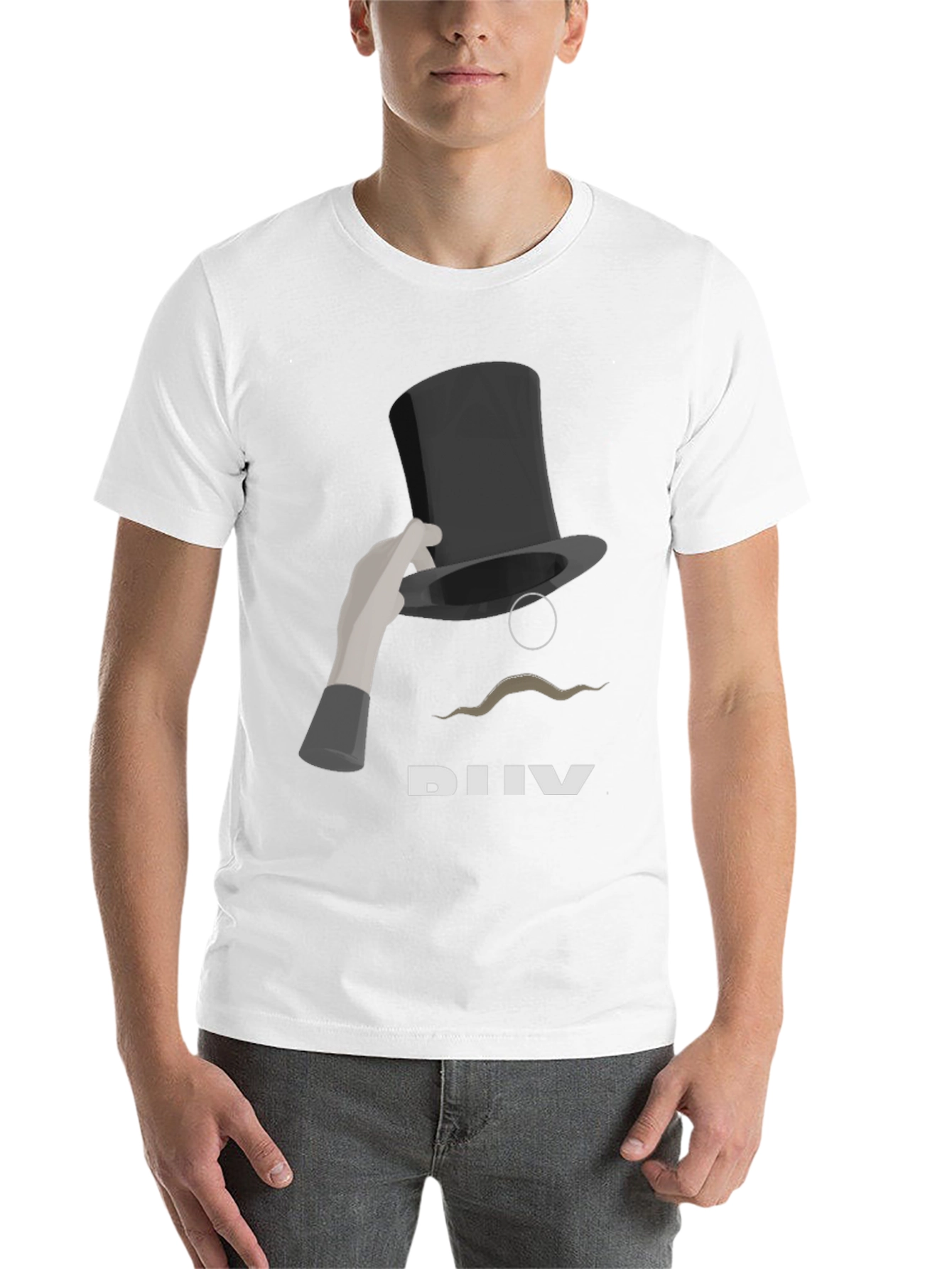 Black Magic Trick Graphic Tee - Black view 14