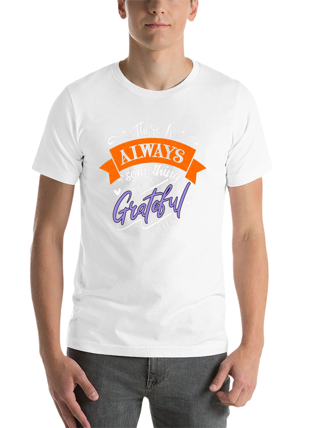 Black Grateful Graphic Tee - Always Something T-Shirt view 14