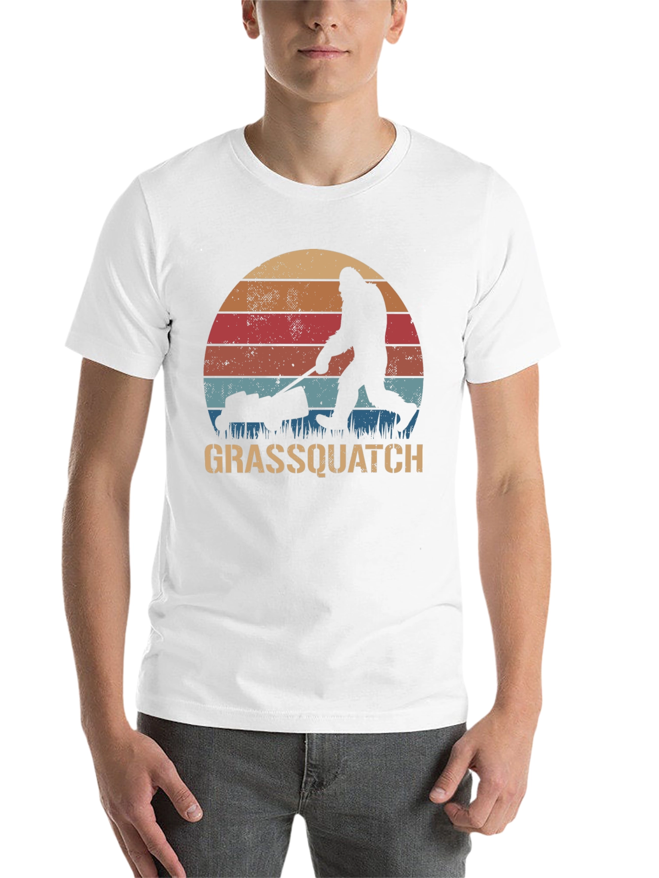 Black Grassquatch Graphic T-Shirt view 14