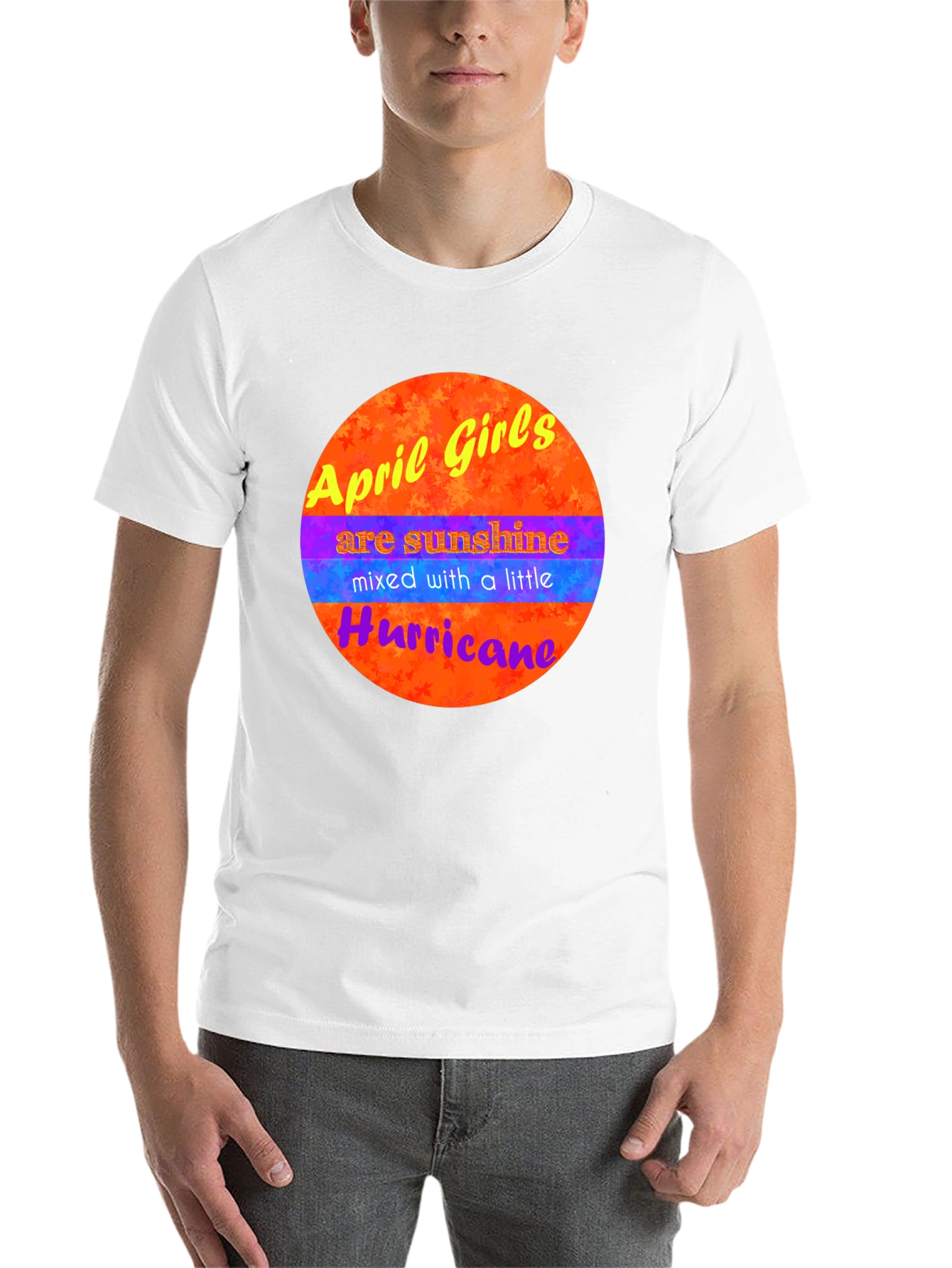 Black April Girls Sunshine Hurricane T-Shirt view 14