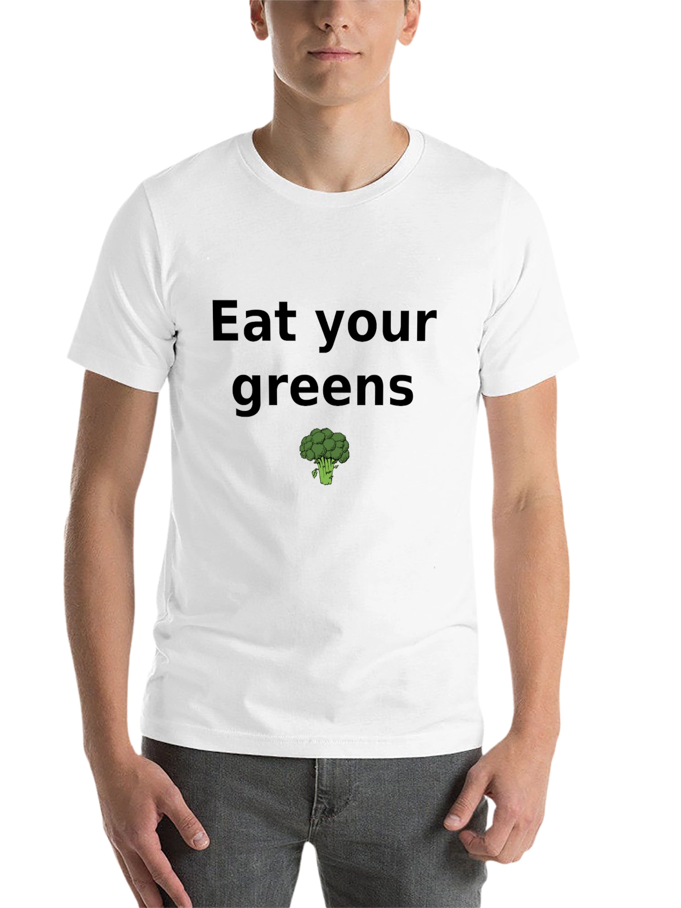 Eat Your Greens T-Shirt - Healthy Food Tee - 14