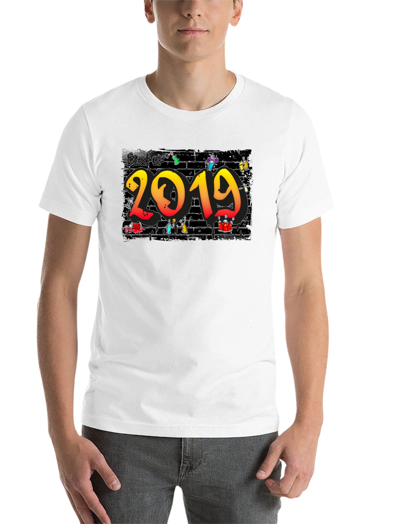 Black Best of 2019 Graphic T-Shirt view 14