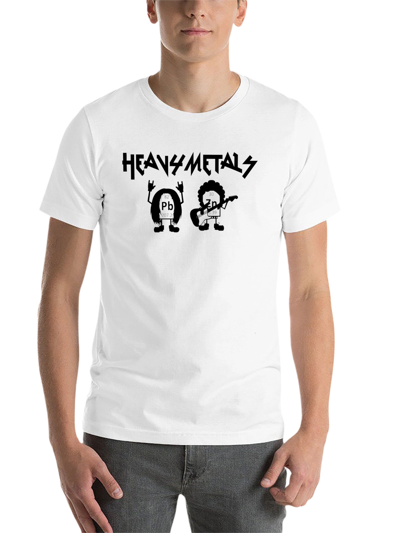 Black Heavy Metals Black Graphic T-Shirt view 14