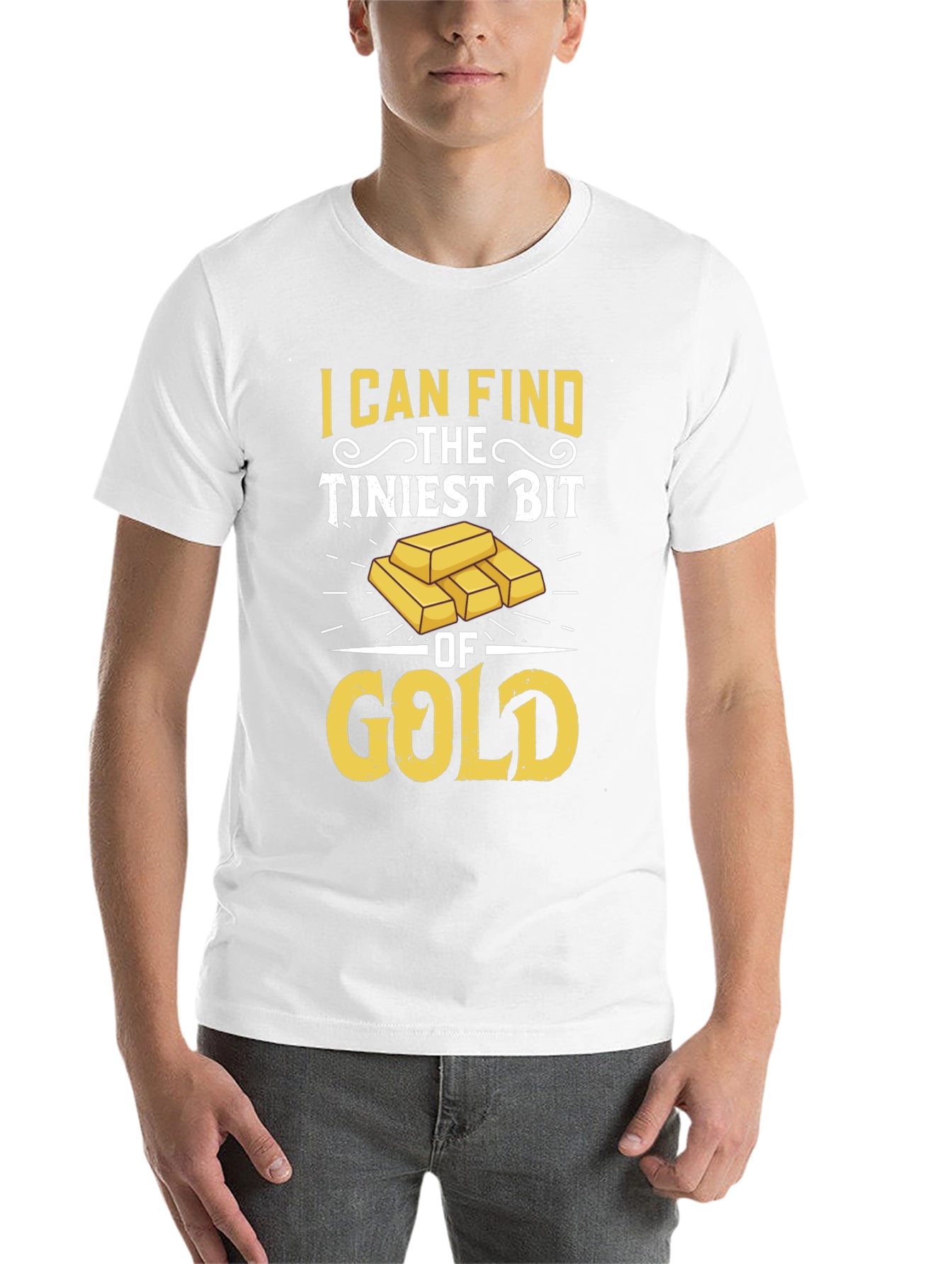 Black Gold Prospector T-Shirt: I Can Find The Tiniest Bit view 14