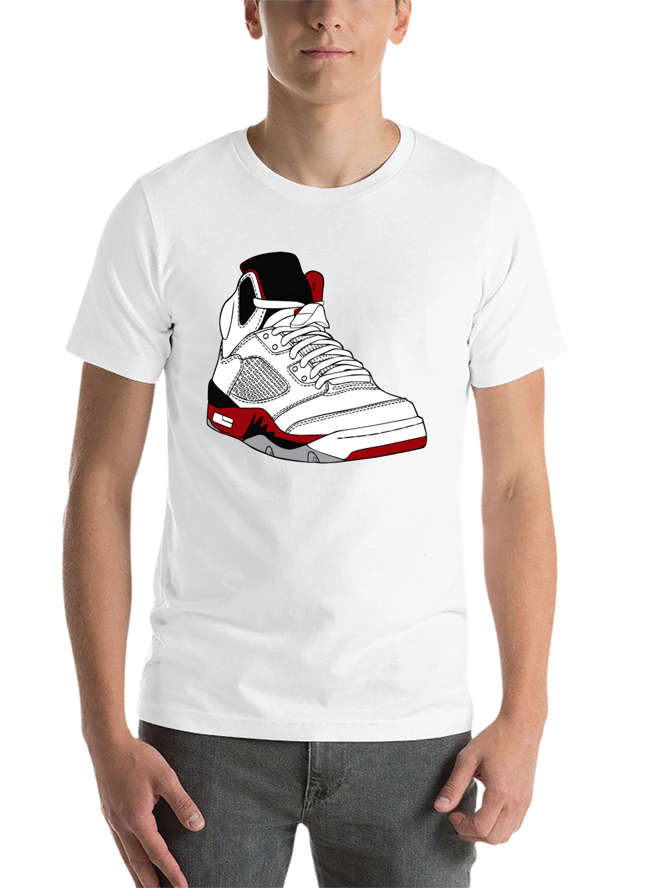 Black Sneaker Graphic T-Shirt - Stylish Black Tee for Sneakerheads view 14