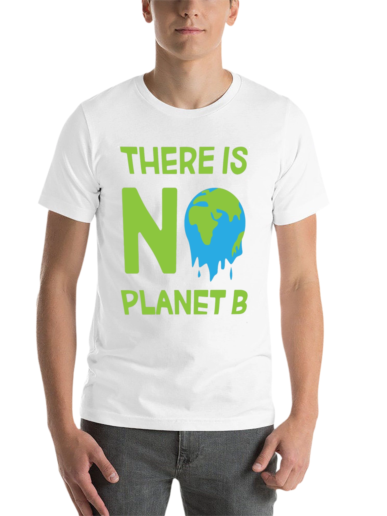 Black There Is No Planet B Graphic Tee view 14