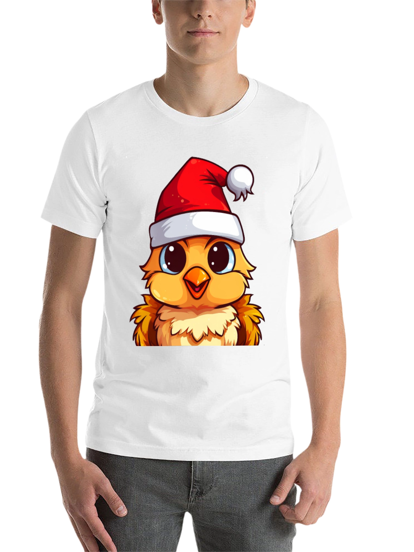 Festive Chick Christmas T-Shirt - 14