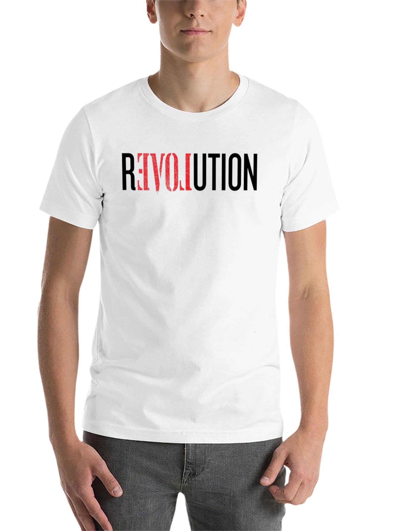Black Revolution Graphic T-Shirt - Bold Statement Tee view 14