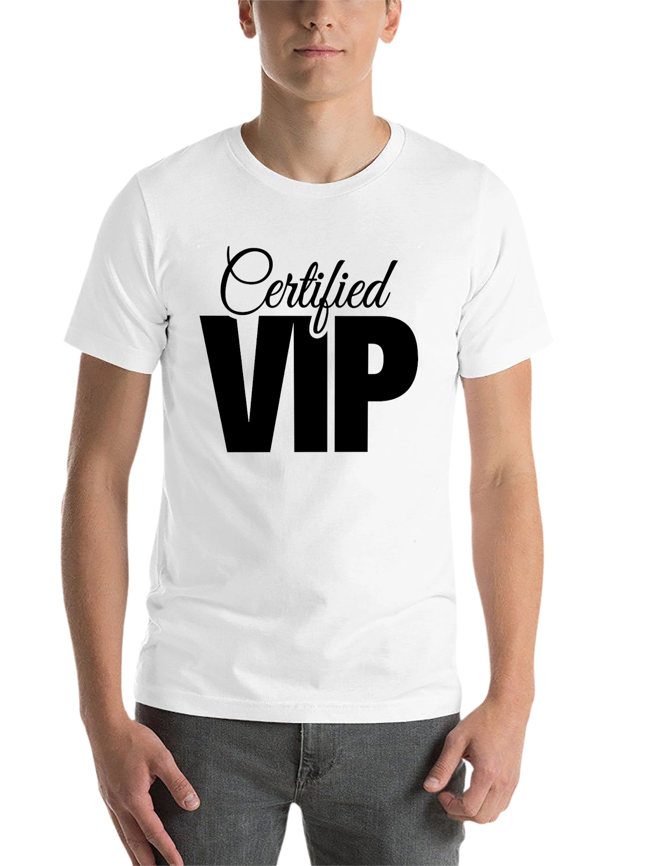 Black Certified VIP Black Graphic Tee view 14