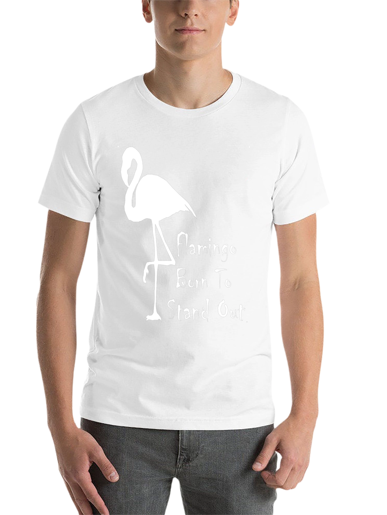 Black Flamingo Born To Stand Out Graphic Tee view 14