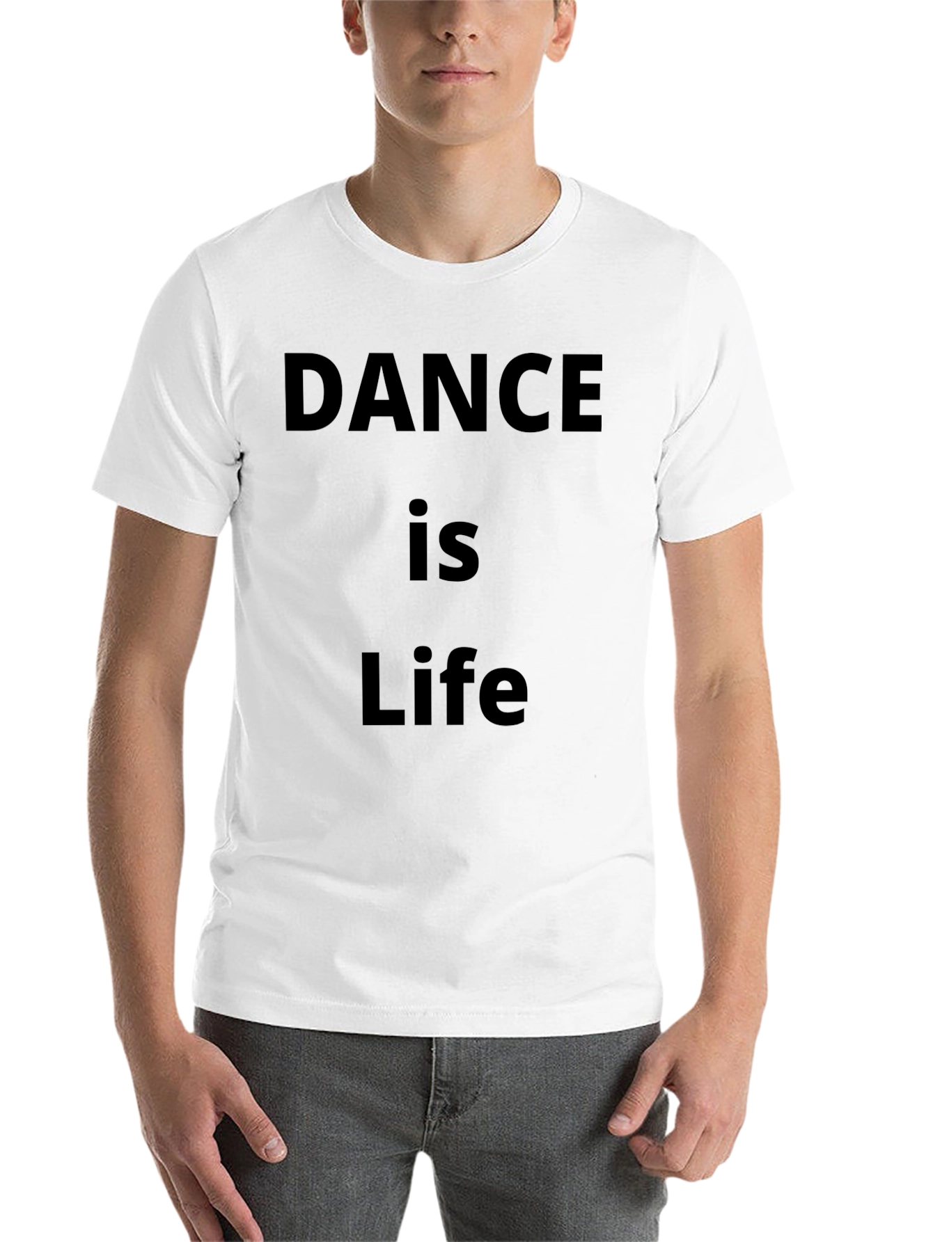 Black Dance is Life T-Shirt - Black Graphic Tee view 14