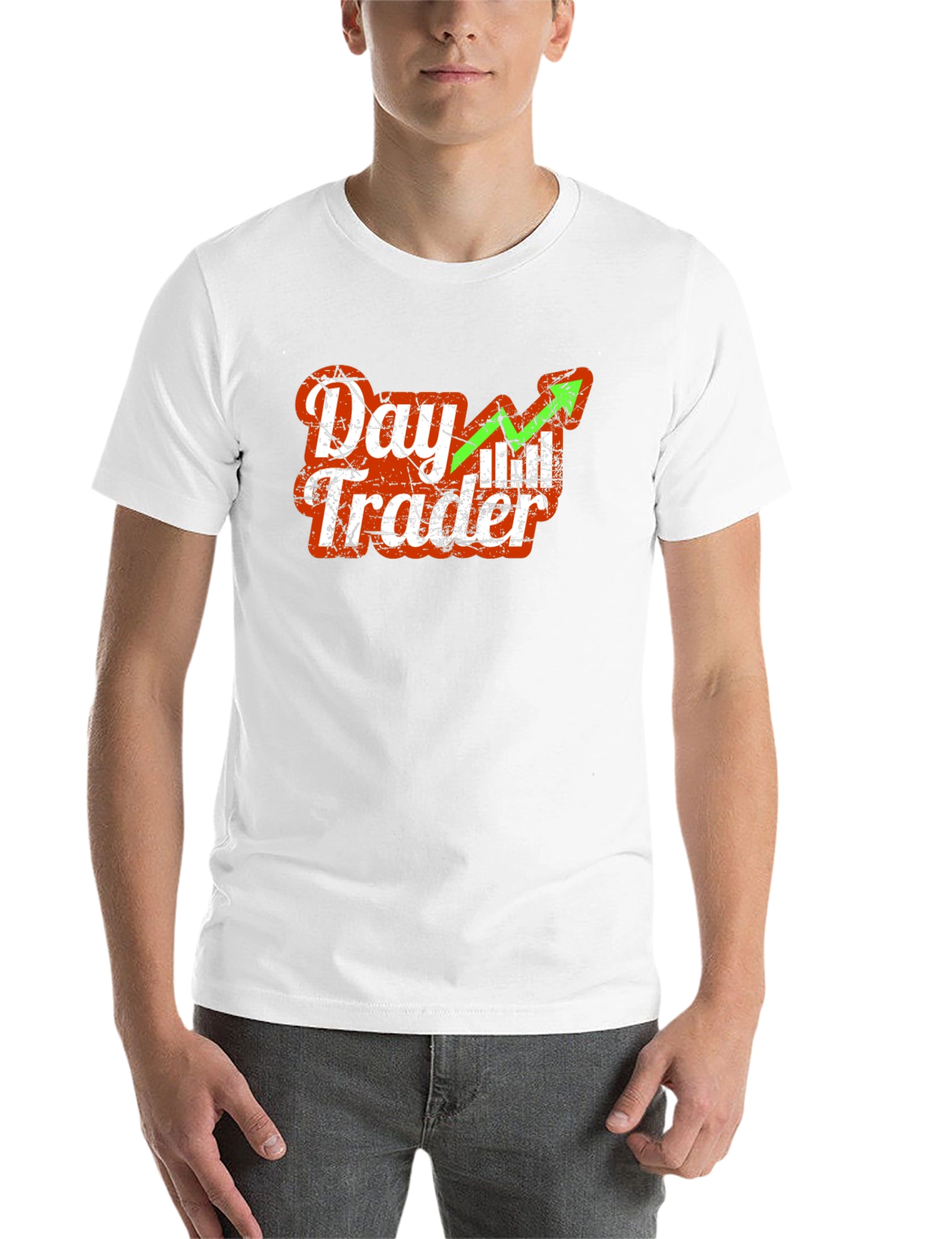 Black Day Trader Graphic T-Shirt - Stock Market Apparel view 14