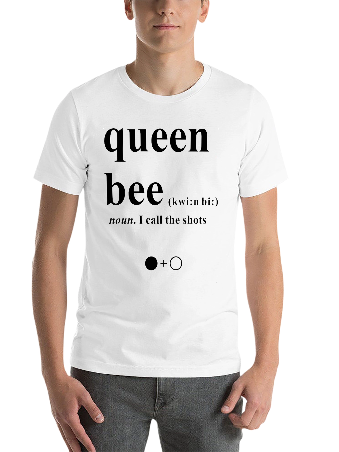 Black Queen Bee Graphic T-Shirt - Unisex view 14