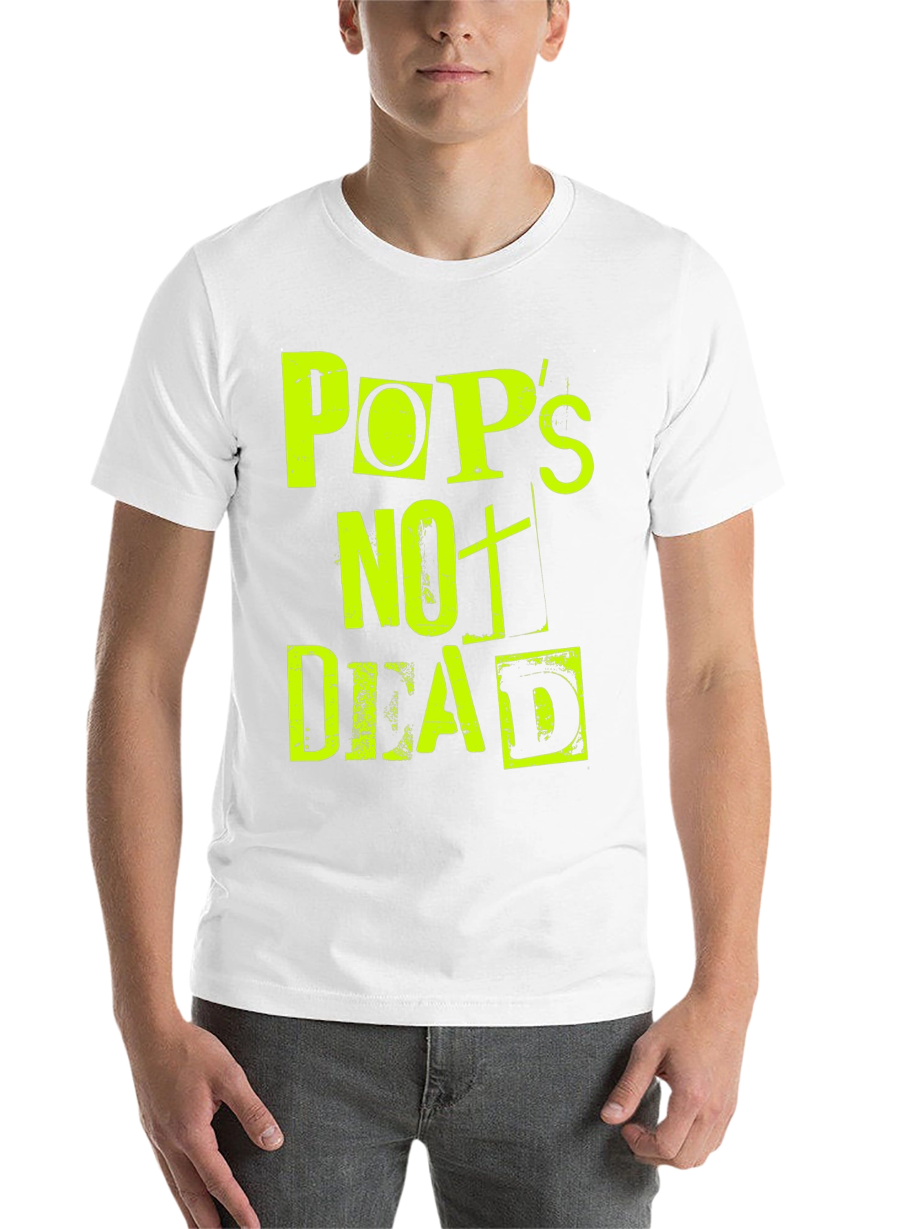 Black Pops Not Dead Graphic Print Tee view 14