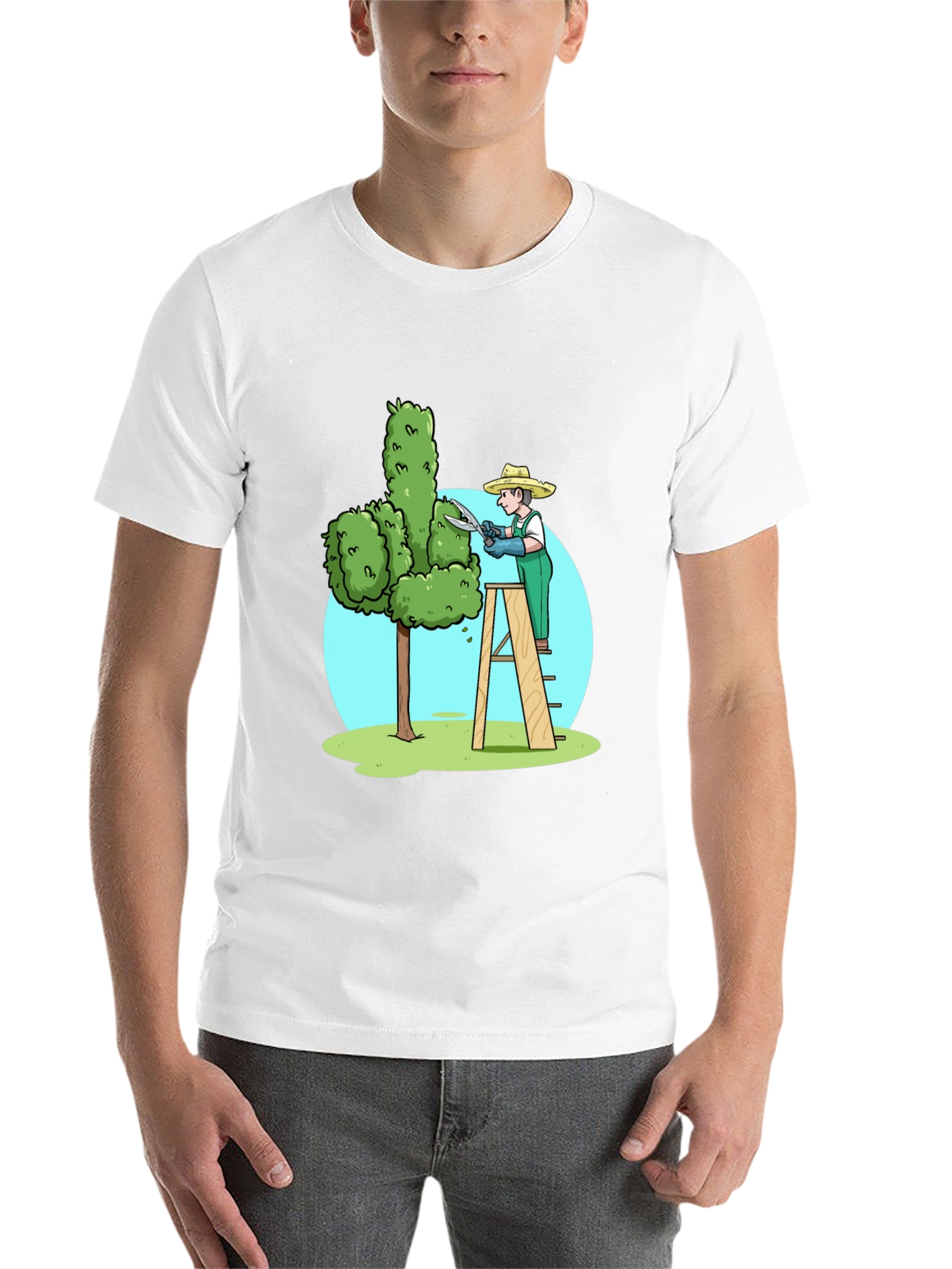 Black Funny Garden Humor T-Shirt view 14