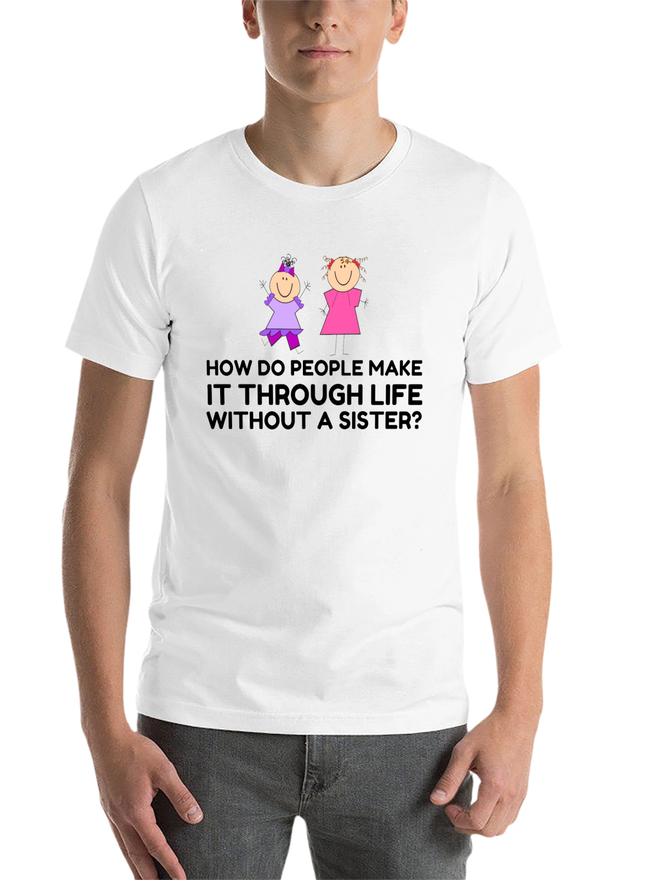 Black Sister T-Shirt: How Do People Make it Through Life? view 14