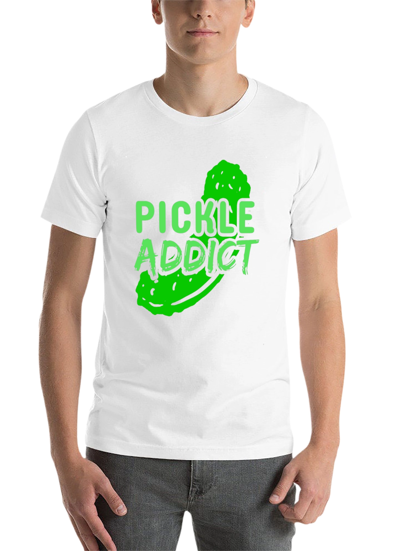 Black Pickle Addict T-Shirt view 14