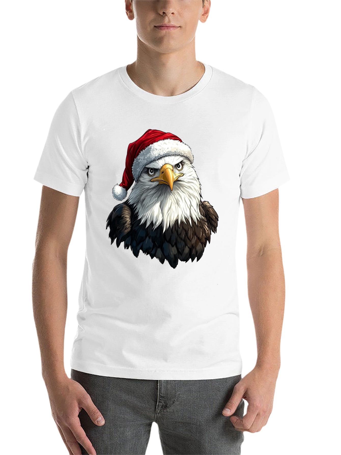 Black Eagle Christmas T-Shirt view 14