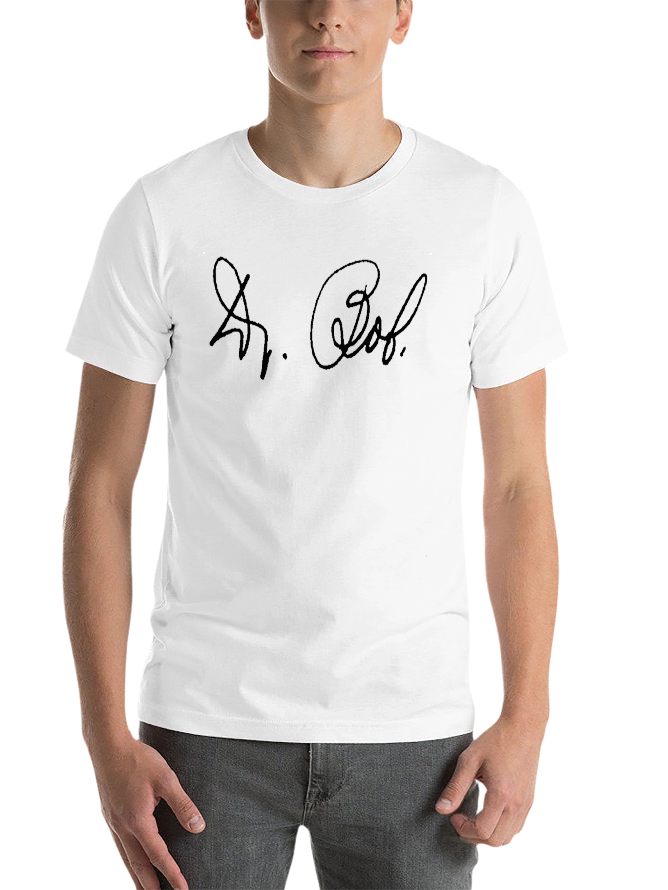 Black Black Tee with Signature Graphic view 14