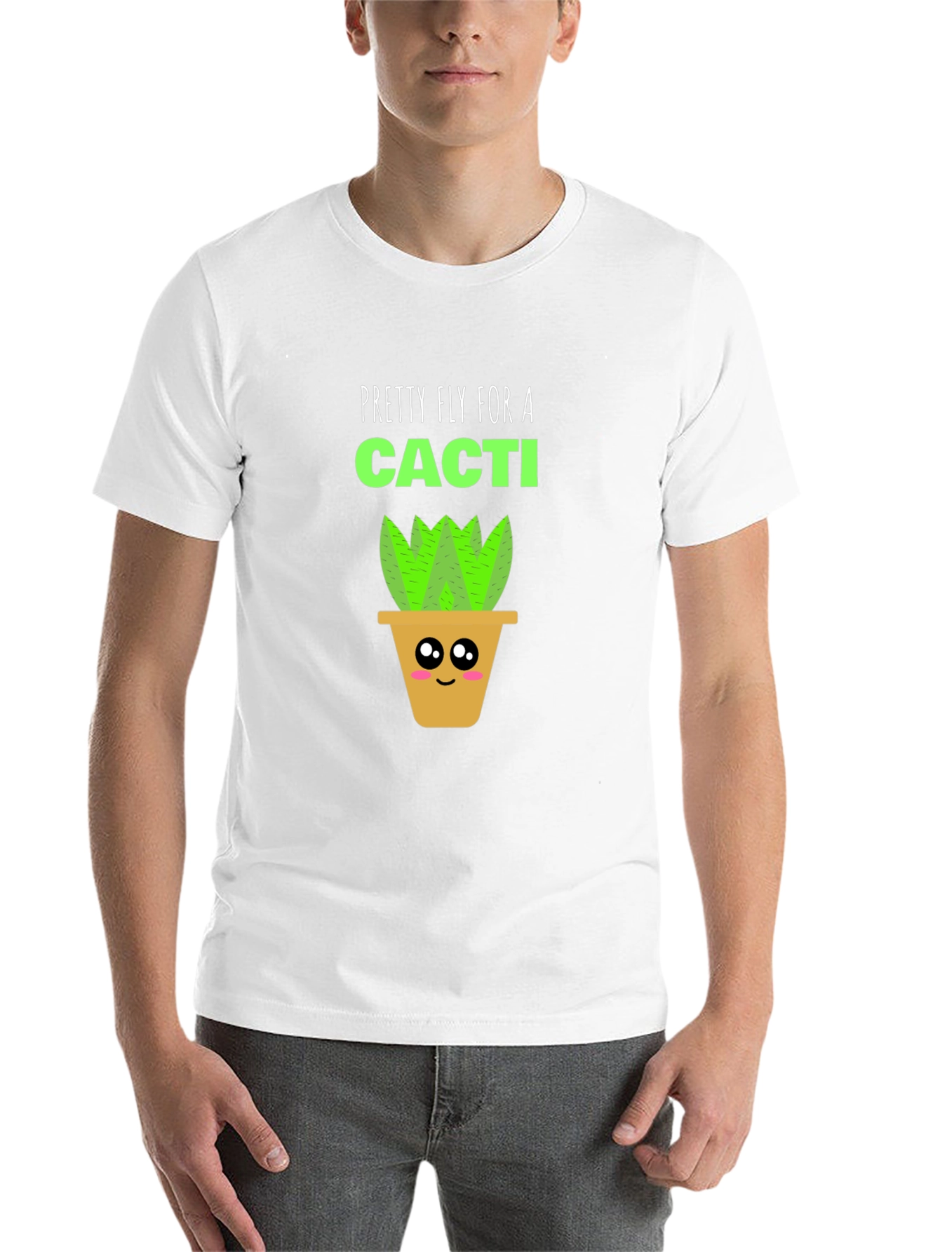 Black Pretty Fly for a Cacti Graphic T-Shirt view 14
