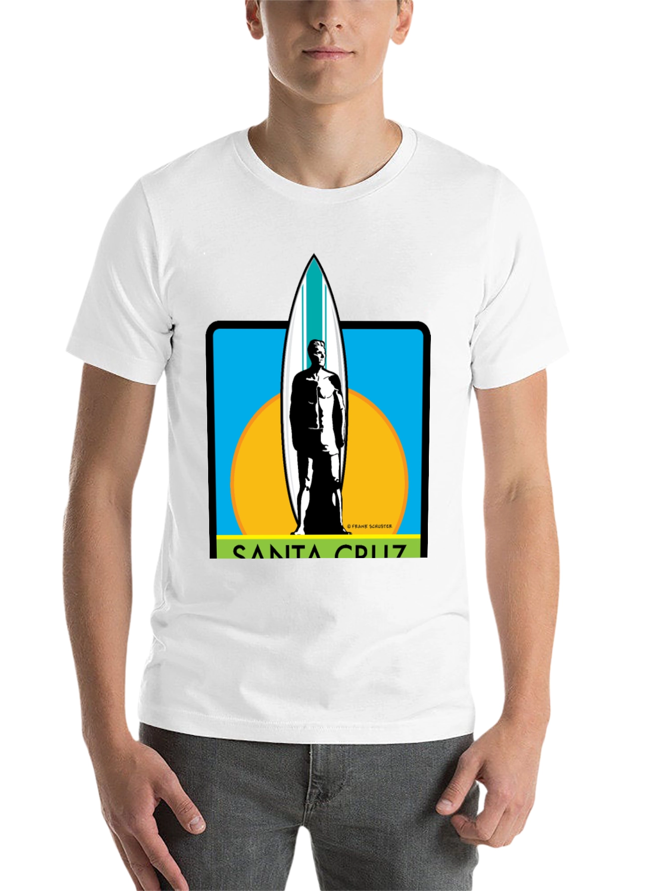Santa Cruz Surfer Graphic Tee - Black - 14