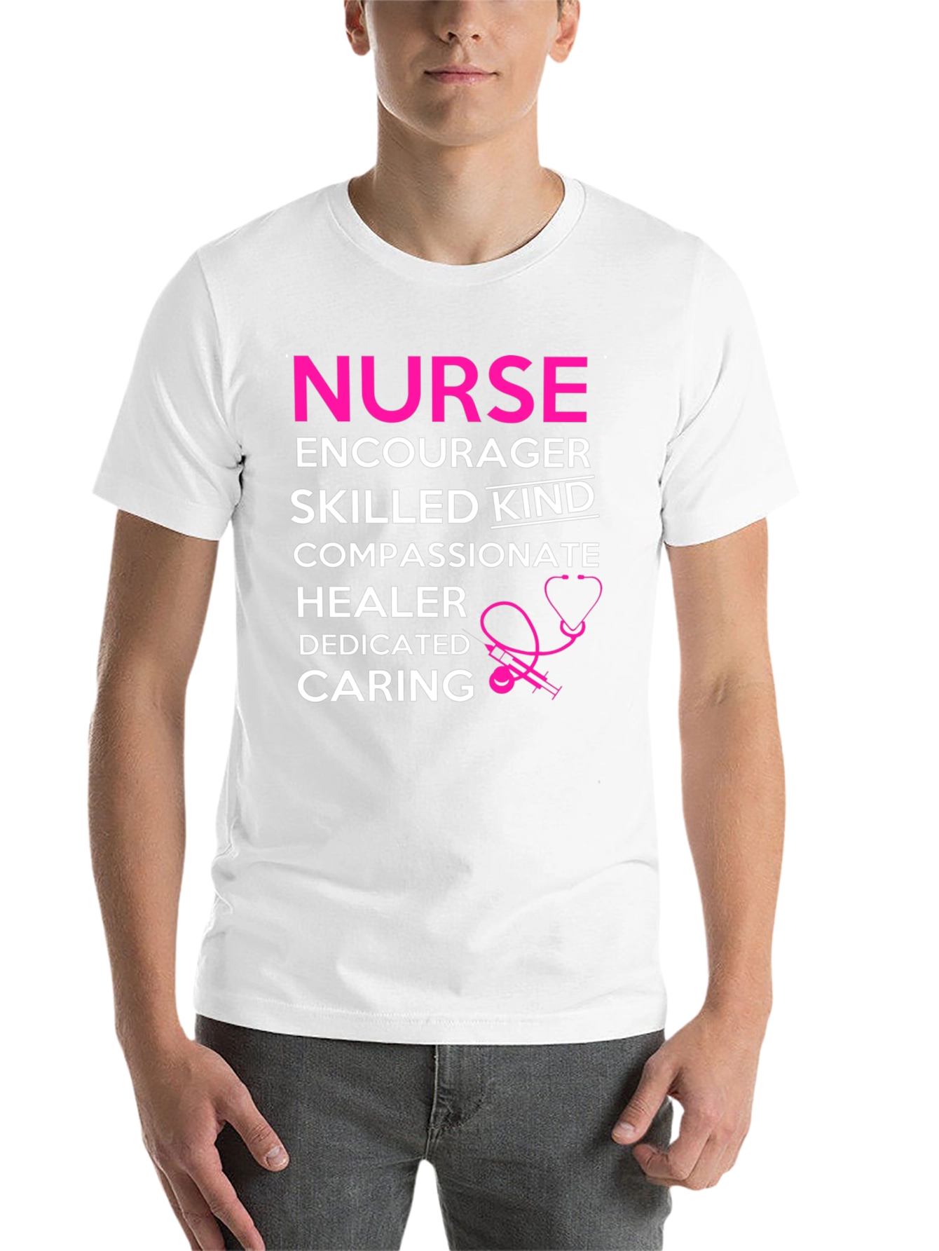 Black Nurse Definition T-Shirt: Encourager, Skilled, Kind, Compassionate view 14