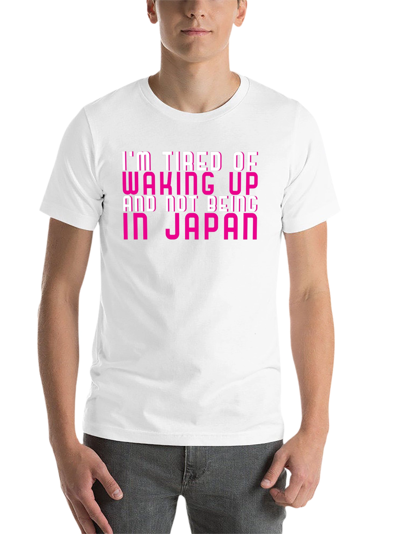 Black Funny Japan Craving T-Shirt view 14