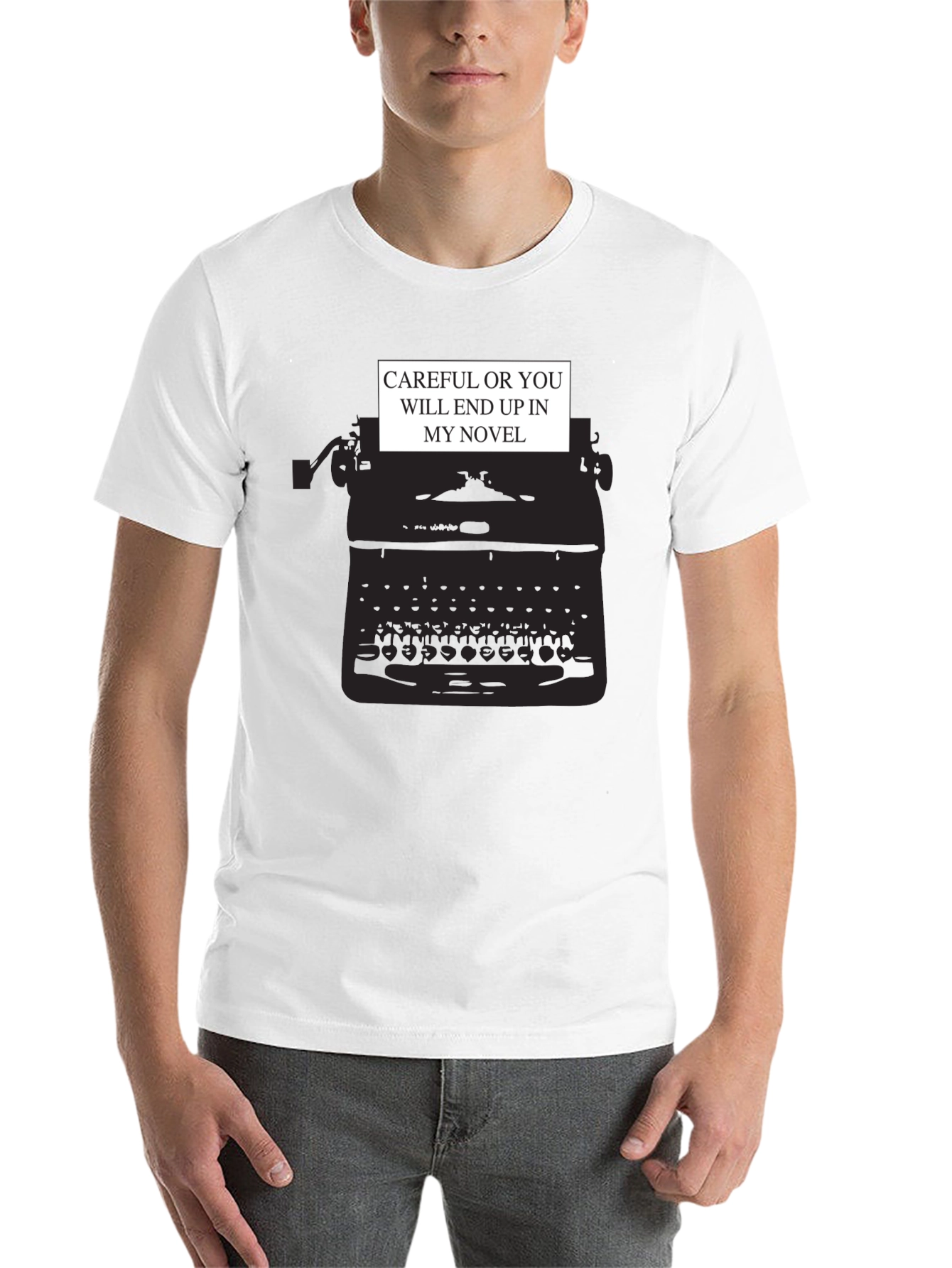 Black Writer's Threat T-Shirt view 14