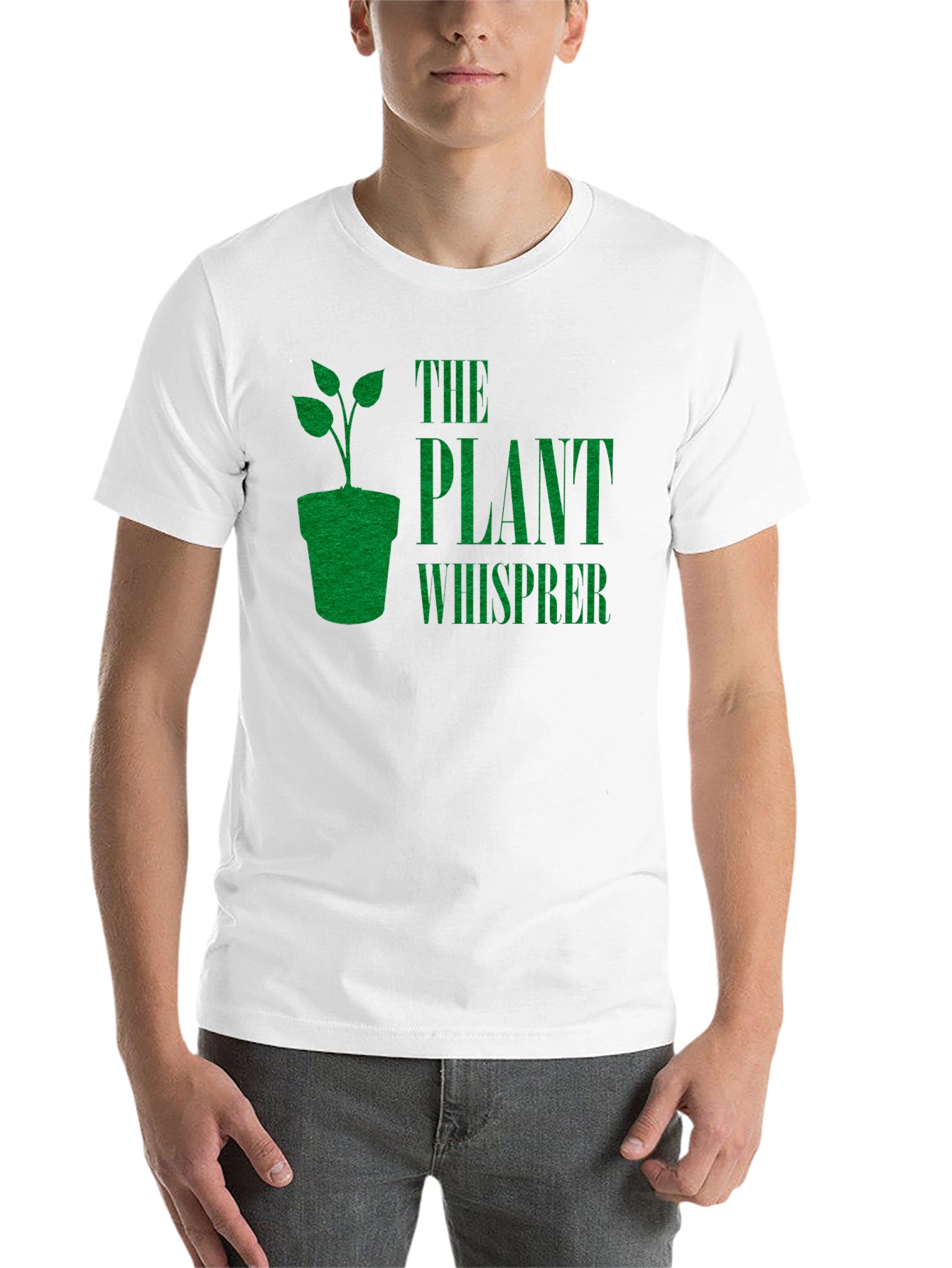 Black Plant Whisperer Graphic Tee - Gardening Enthusiast T-Shirt view 14