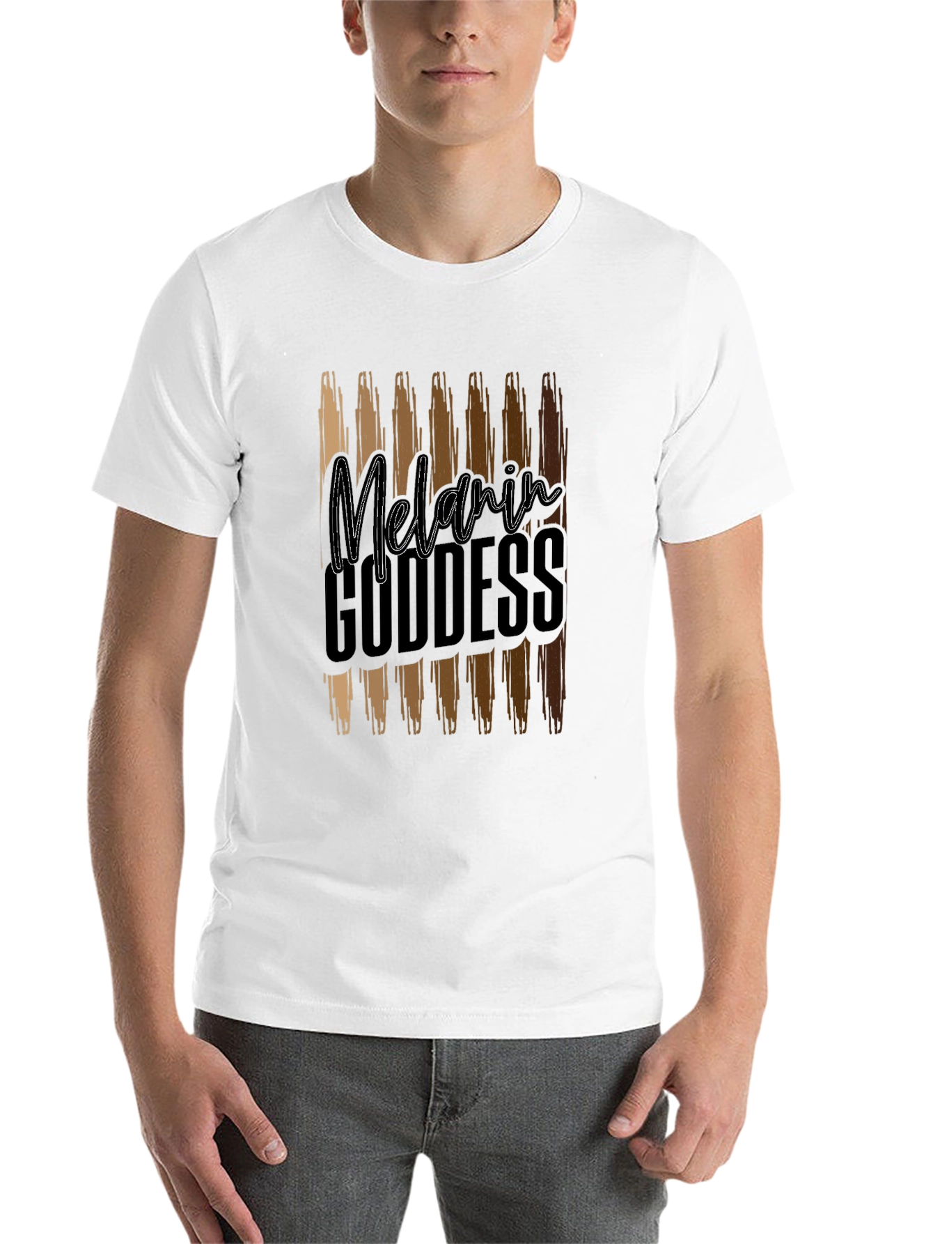 Black Melanin Goddess T-Shirt view 14