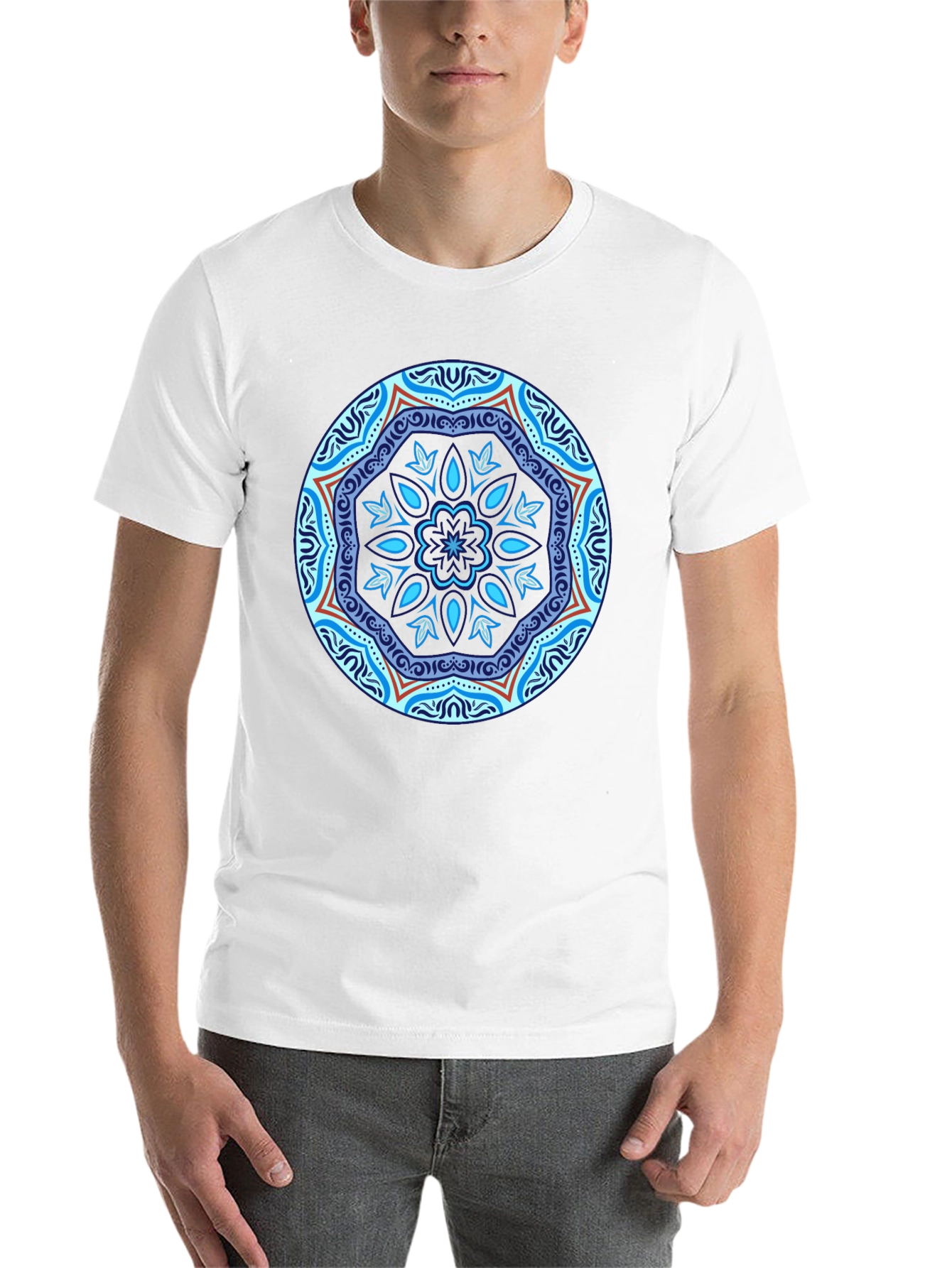 Black Mandala Graphic Tee - Stylish & Unique Design view 14