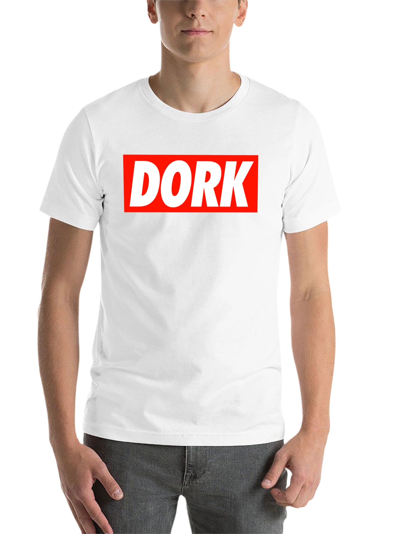 Black DORK Graphic Tee - Bold Statement Shirt view 14